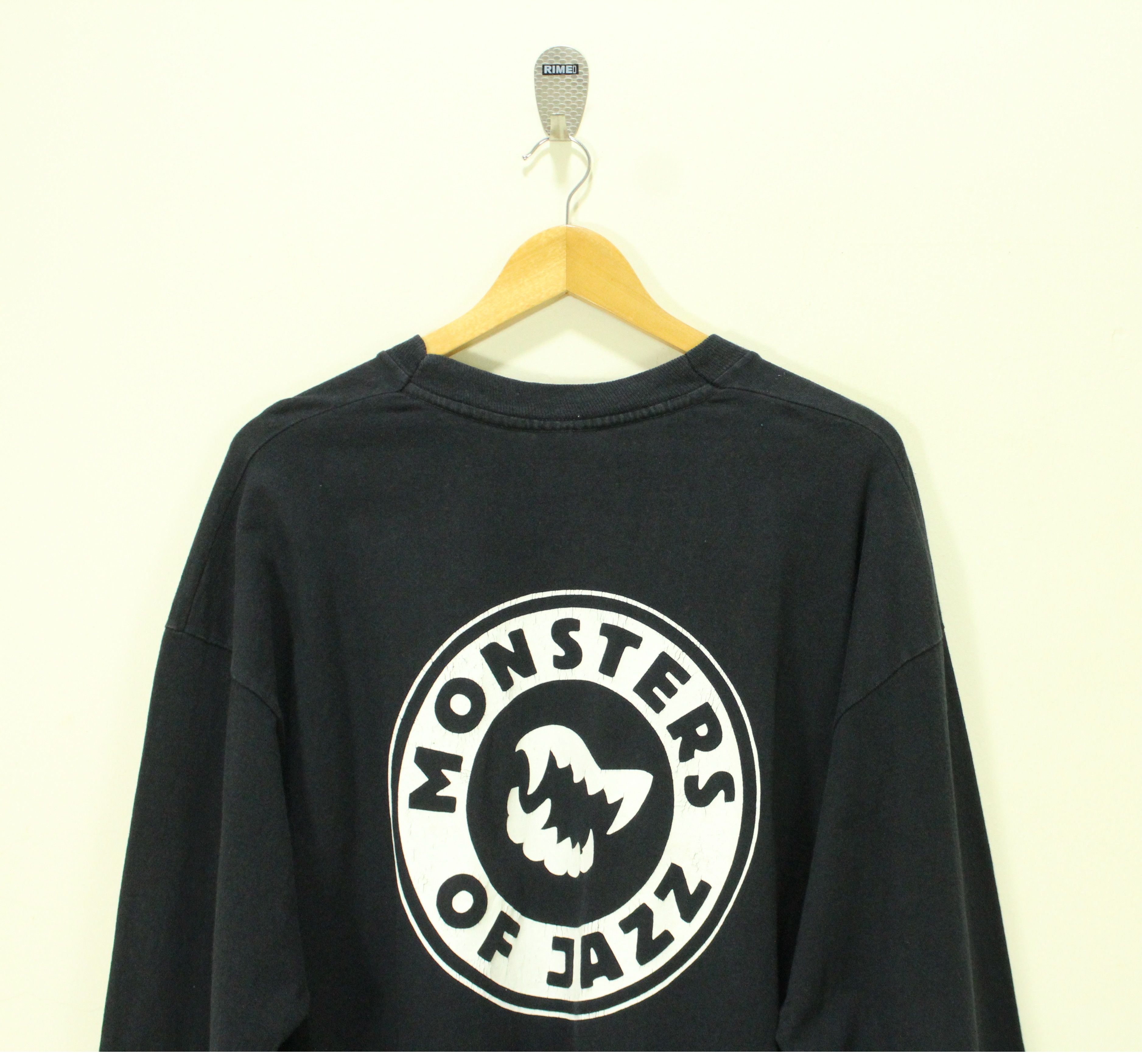 Band Tees × Vintage Vintage 90s HANS DULFER T Shirt Monster Of Jazz Big Boy Size US XL / EU 56 / 4 - 4 Thumbnail