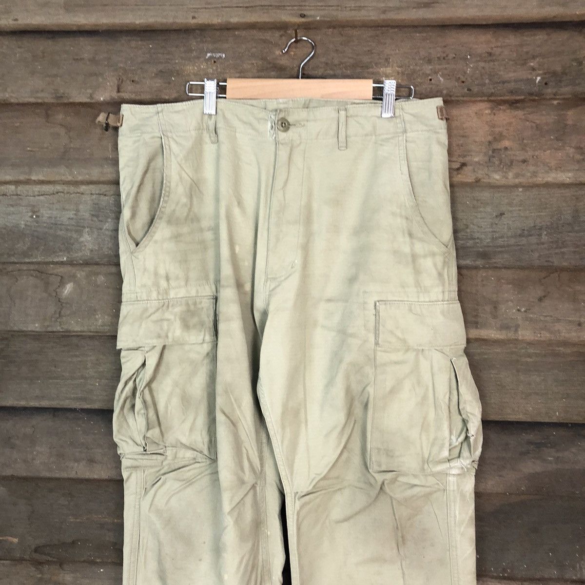 Alpha Industries Alpha Industries thrashed Cargo Multipocket Pants #6787 Size US 34 / EU 50 - 2 Thumbnail