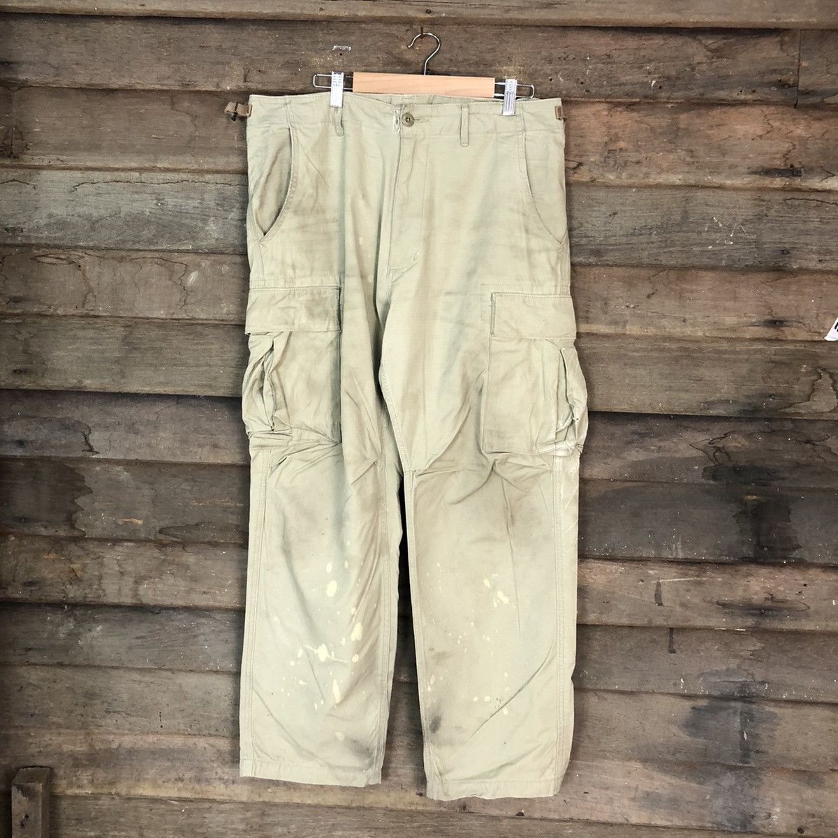 Alpha Industries Alpha Industries thrashed Cargo Multipocket Pants #6787 Size US 34 / EU 50 - 1 Thumbnail