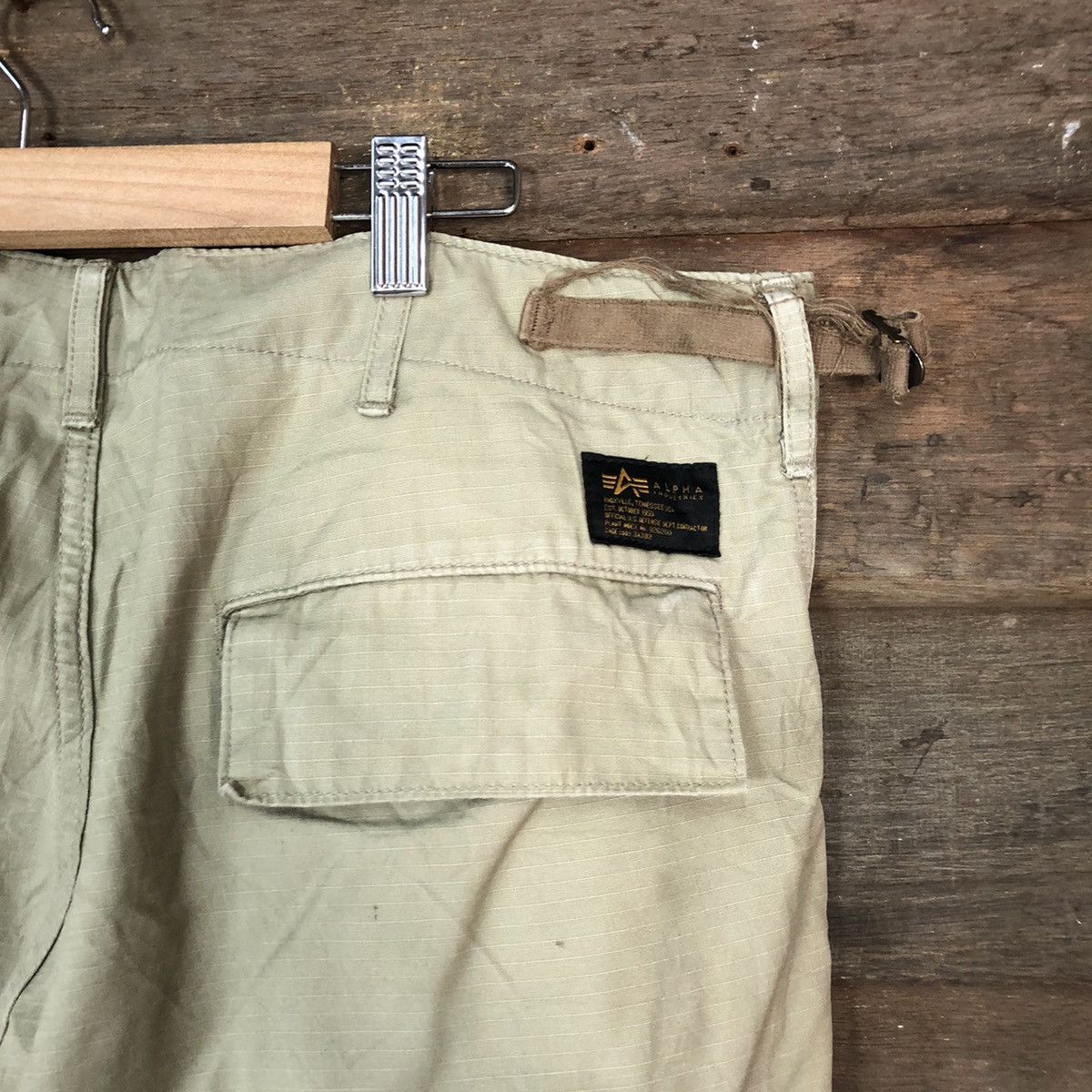 Alpha Industries Alpha Industries thrashed Cargo Multipocket Pants #6787 Size US 34 / EU 50 - 14 Thumbnail