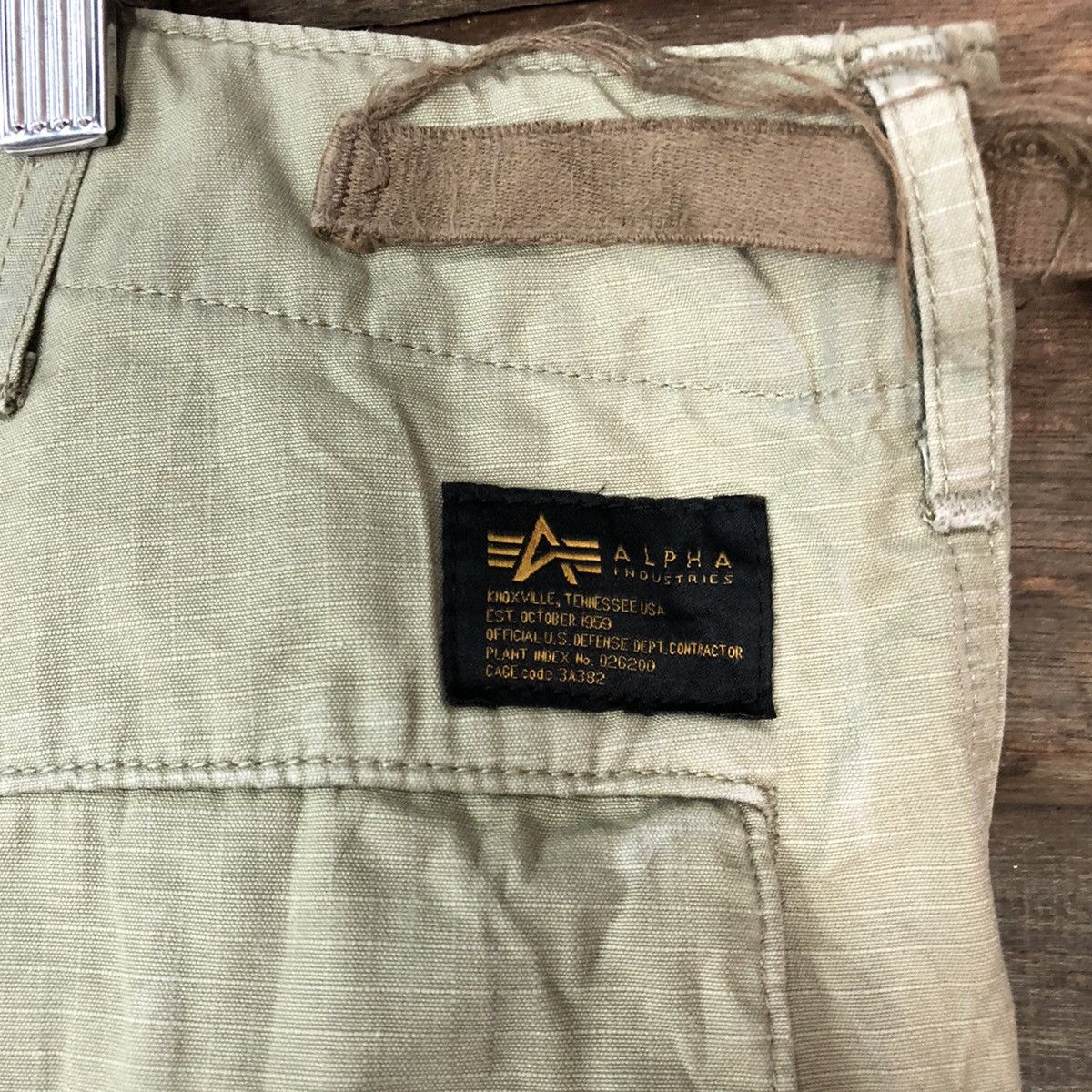 Alpha Industries Alpha Industries thrashed Cargo Multipocket Pants #6787 Size US 34 / EU 50 - 15 Thumbnail