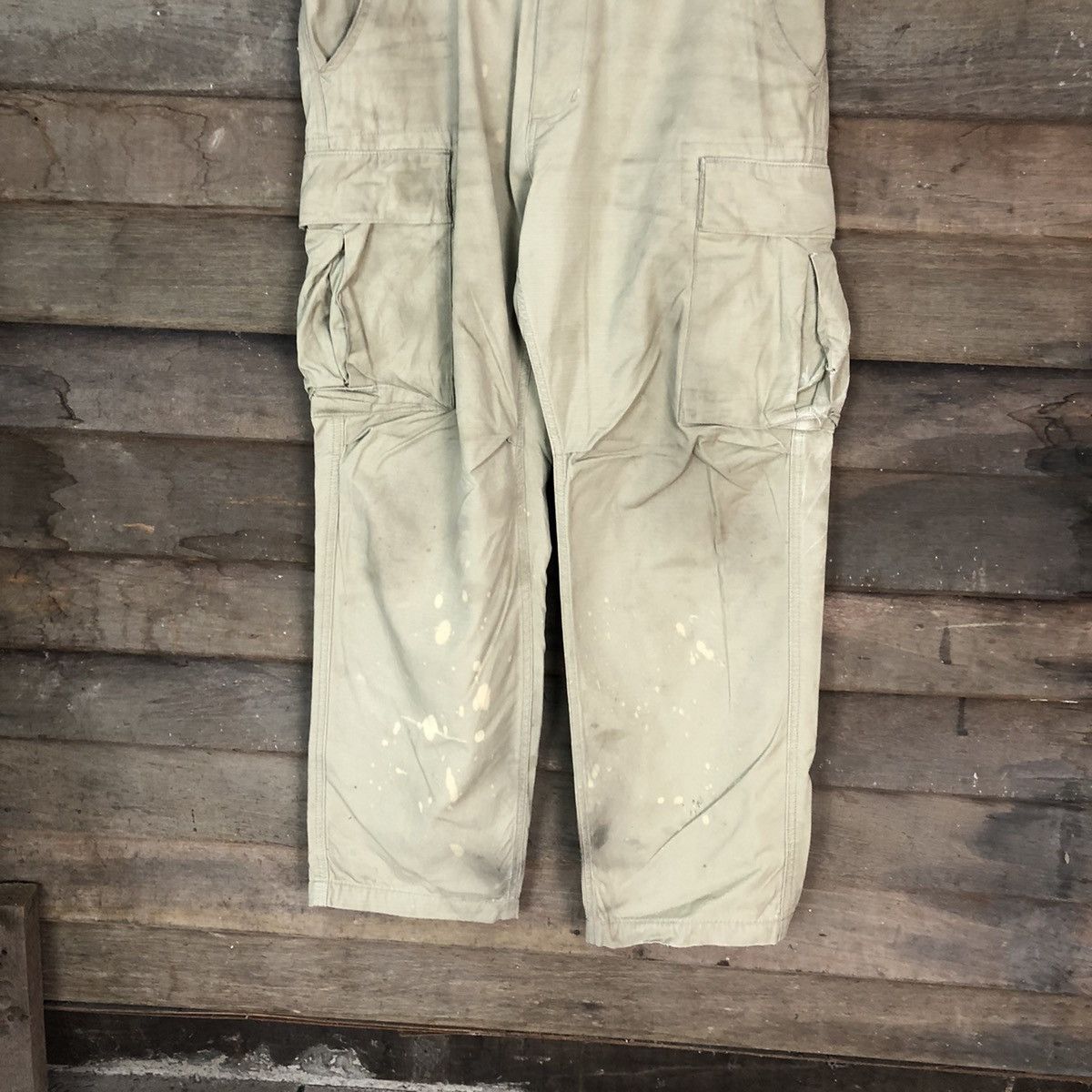 Alpha Industries Alpha Industries thrashed Cargo Multipocket Pants #6787 Size US 34 / EU 50 - 3 Thumbnail