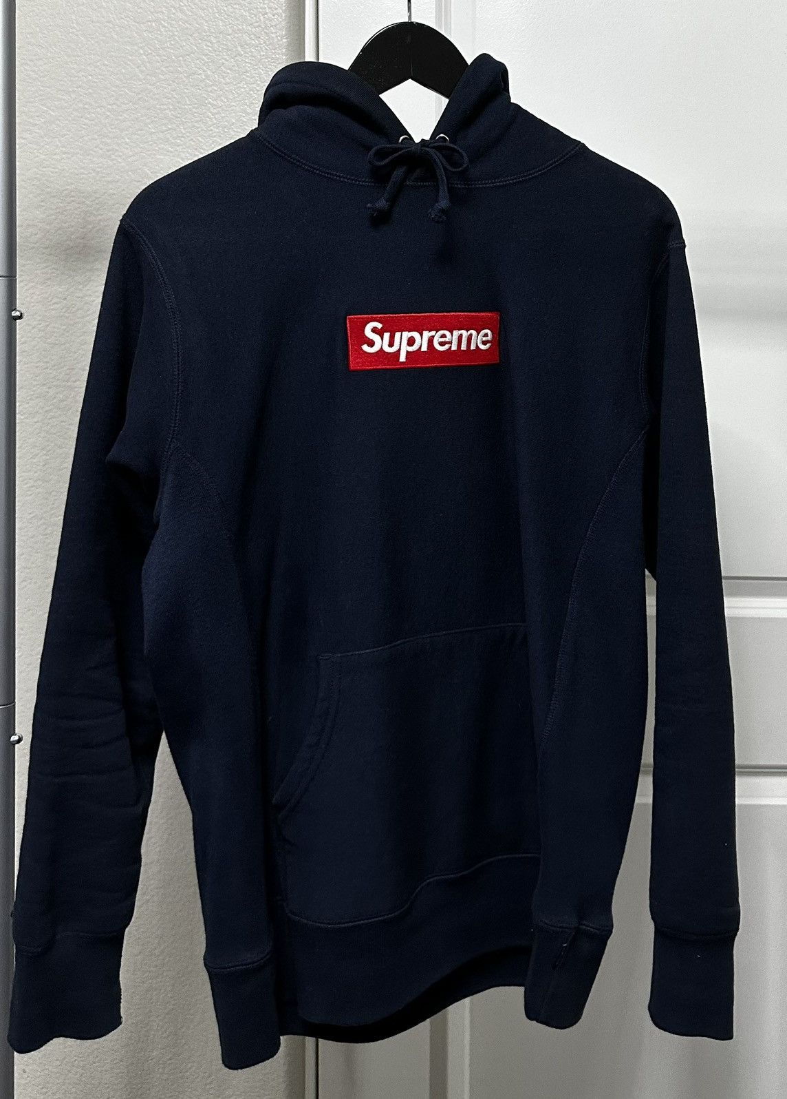 Supreme navy blue box logo shop