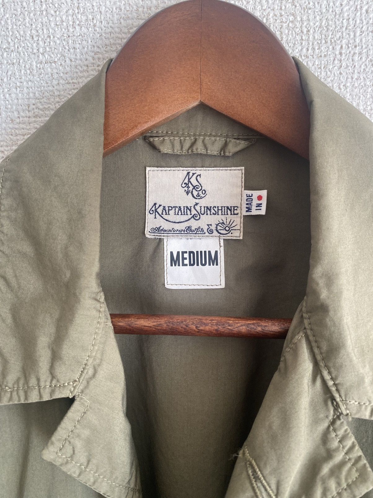 Kaptain Sunshine KAPTAIN SUNSHINE FATIGUE SHIRT JACKET Size US M / EU 48-50 / 2 - 3 Thumbnail