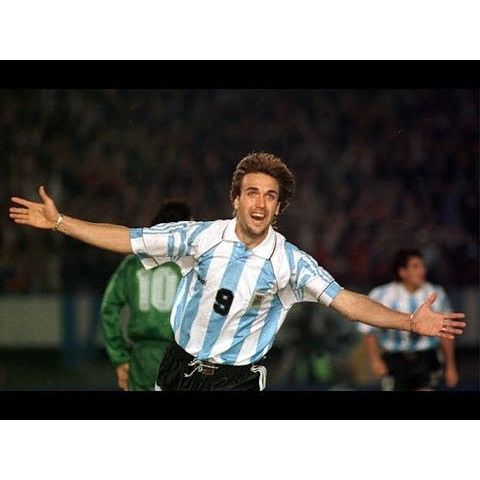 Adidas Batistuta Argentina 1996 1997 COPA AMERICA Soccer Jersey S Size US S / EU 44-46 / 1 - 9 Thumbnail