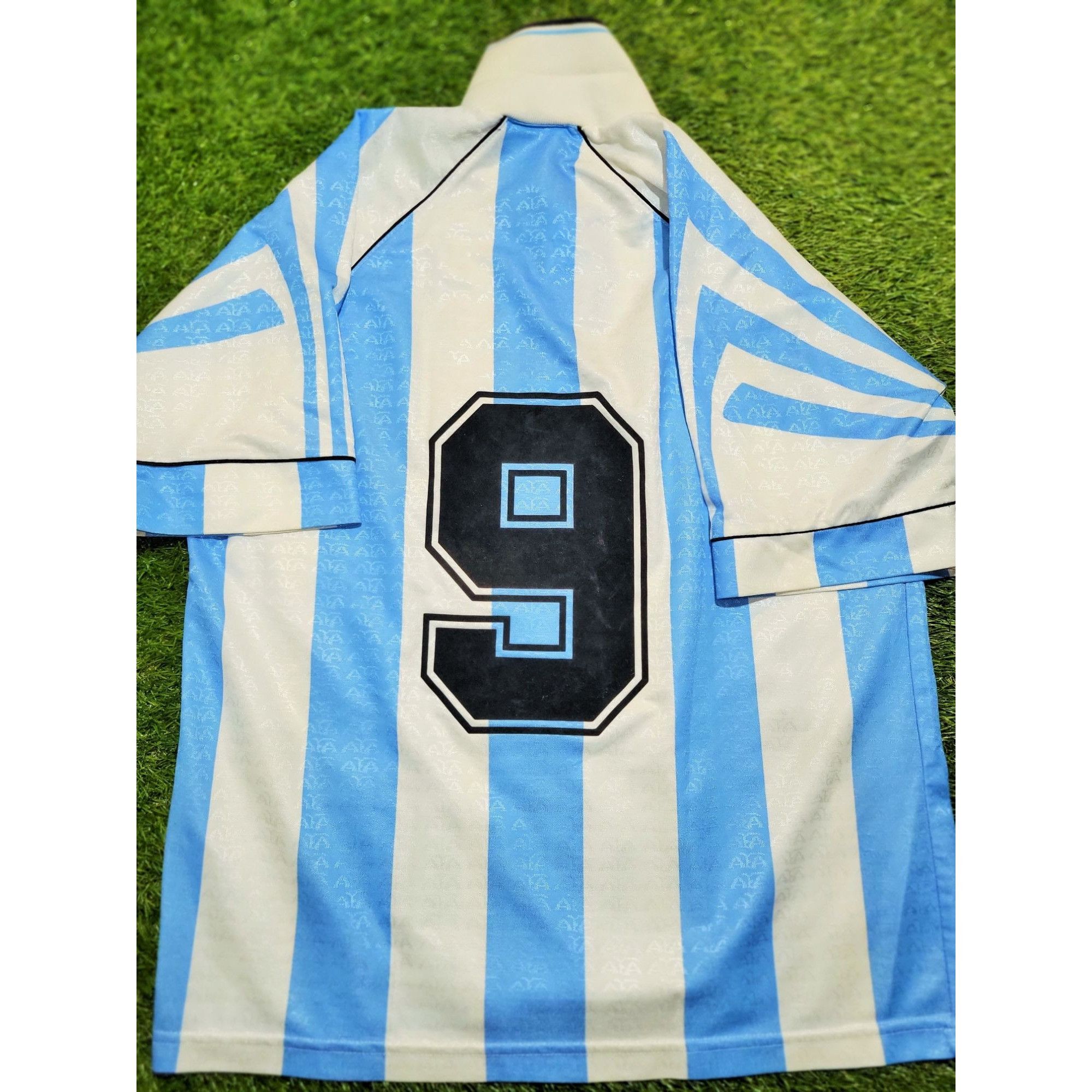 Adidas Batistuta Argentina 1996 1997 COPA AMERICA Soccer Jersey S Size US S / EU 44-46 / 1 - 2 Thumbnail