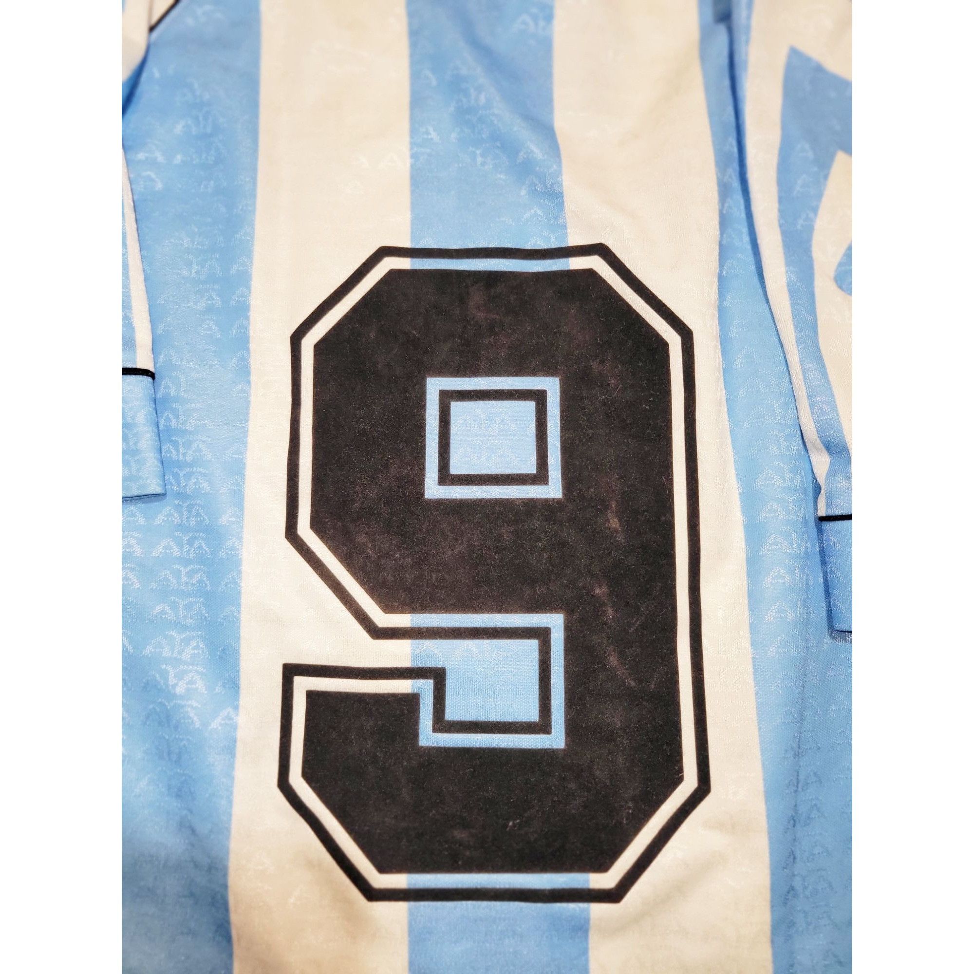 Adidas Batistuta Argentina 1996 1997 COPA AMERICA Soccer Jersey S Size US S / EU 44-46 / 1 - 3 Thumbnail