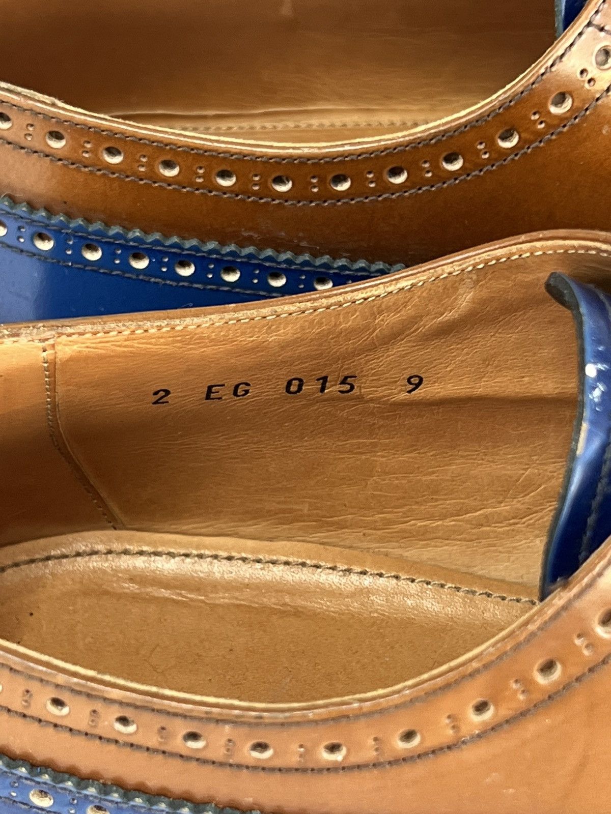 Prada SS/11 Prada Wingtip Woven Sole Brogues Size US 10 / EU 43 - 9 Thumbnail