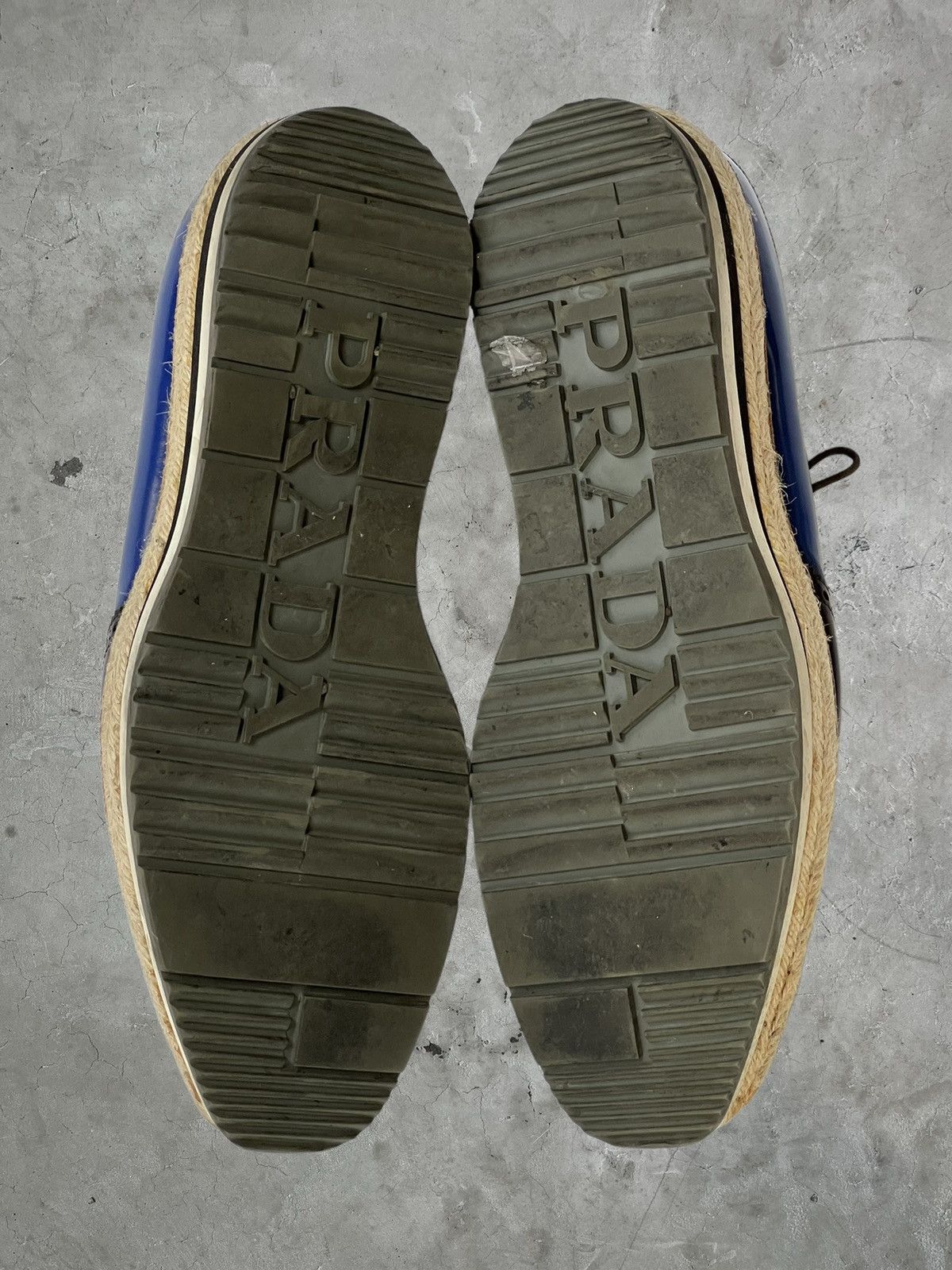 Prada SS/11 Prada Wingtip Woven Sole Brogues Size US 10.5 / EU 43-44 - 10 Thumbnail