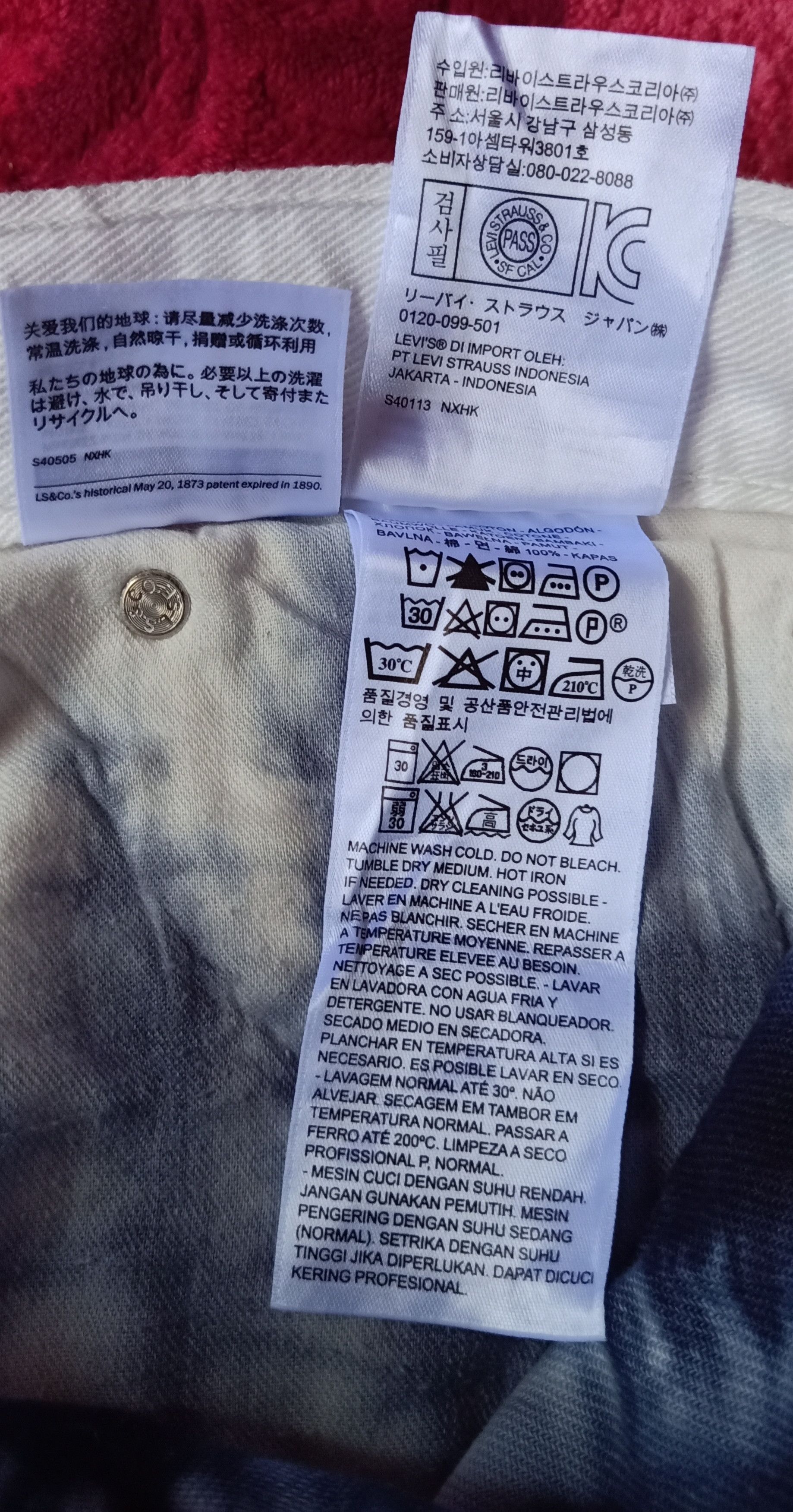 Levi's 💥Insane💥 Rare Levi's Shorts Tie Dye Size US 34 / EU 50 - 12 Thumbnail