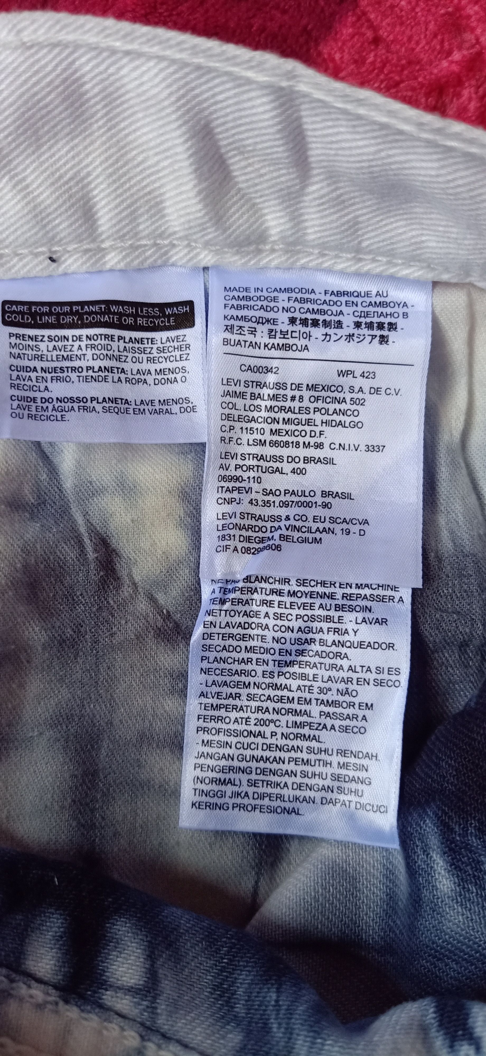 Levi's 💥Insane💥 Rare Levi's Shorts Tie Dye Size US 34 / EU 50 - 11 Thumbnail