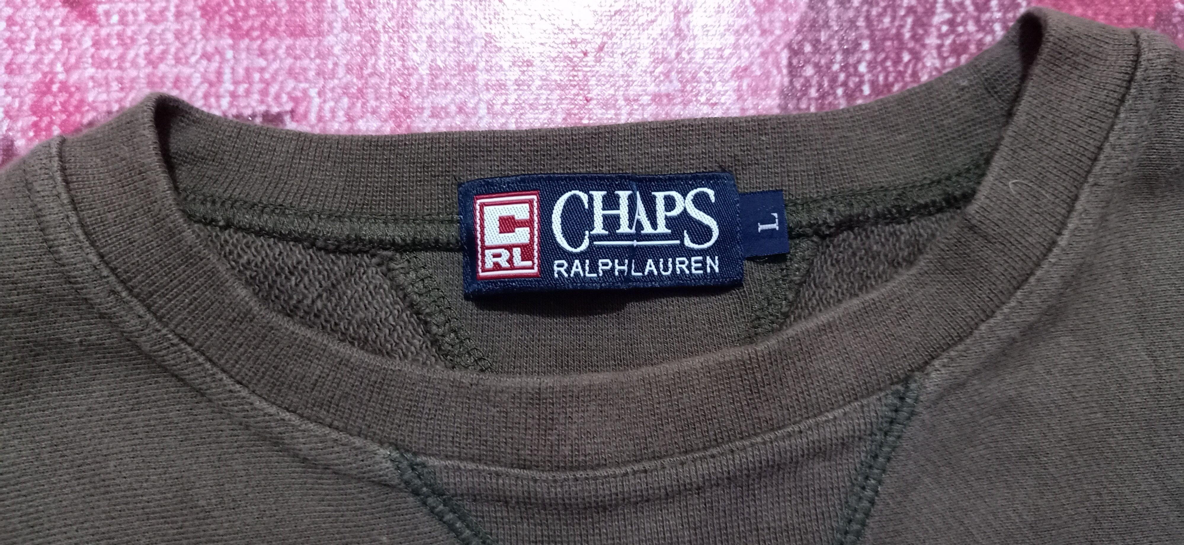 Chaps Ralph Lauren × Japanese Brand Chaps Ralph Lauren Sweatshirt emroidered logo Size US L / EU 52-54 / 3 - 3 Thumbnail