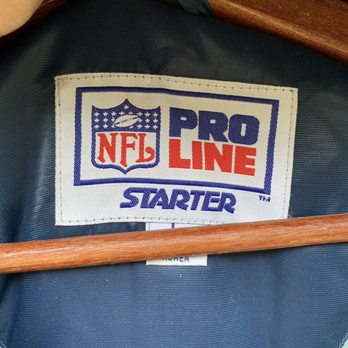 NFL VINTAGE 90s STARTER DALLAS COWBOYS JACKET EMBROIDERED LOGO Size US L / EU 52-54 / 3 - 11 Thumbnail