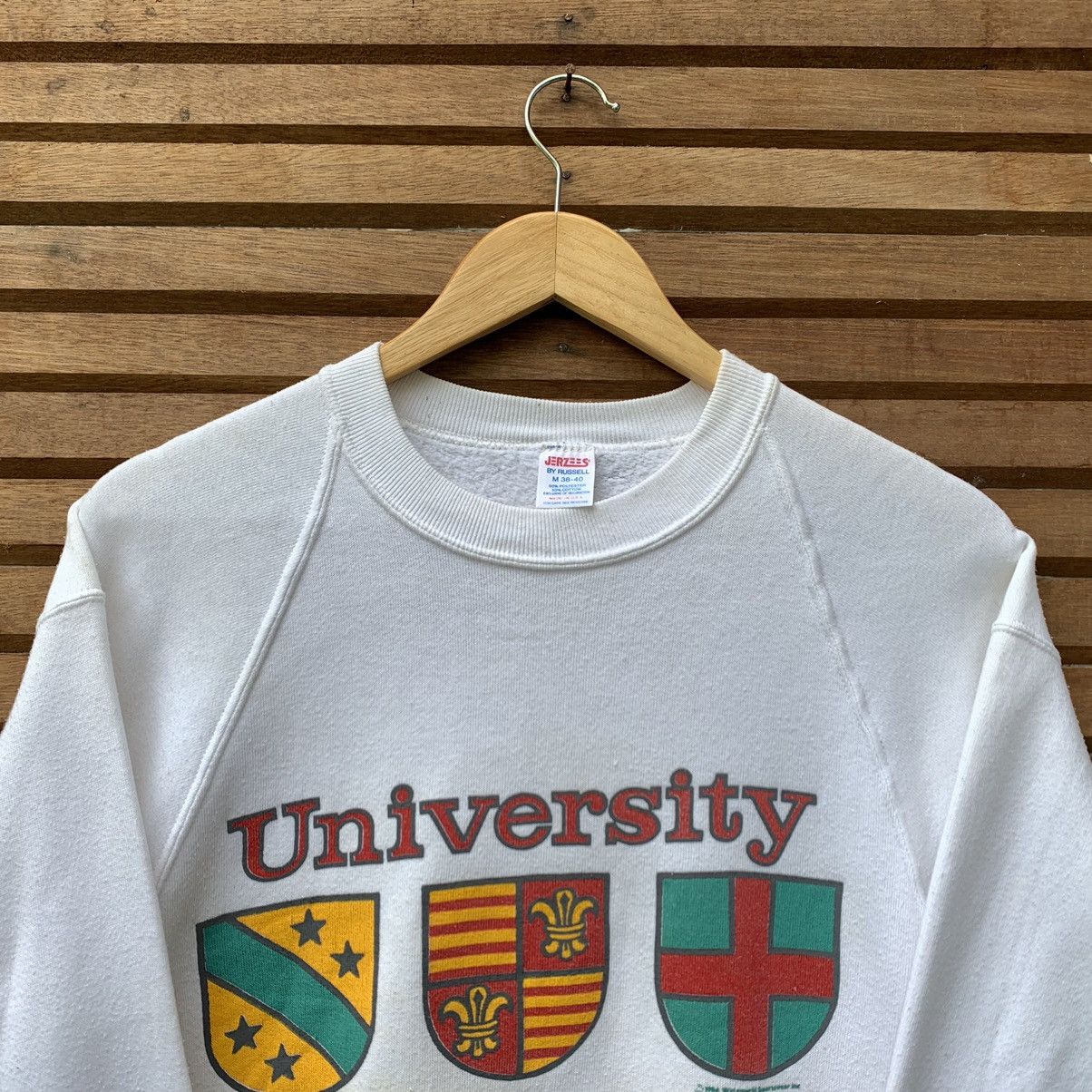 Jerzees × Vintage Rare! Vintage 1980s JERZEES University San Francisco Size US S / EU 44-46 / 1 - 2 Thumbnail