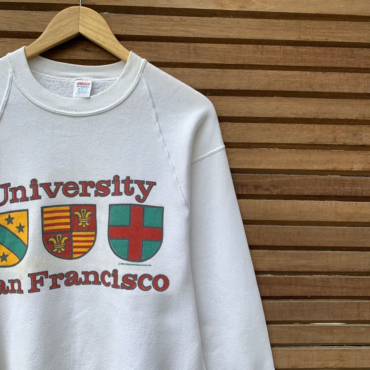 Jerzees × Vintage Rare! Vintage 1980s JERZEES University San Francisco Size US S / EU 44-46 / 1 - 3 Thumbnail