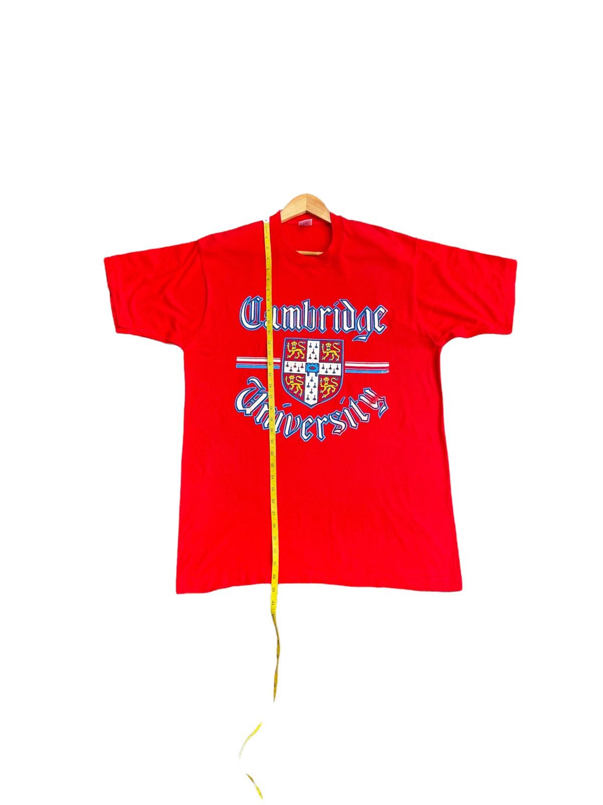 Fruit Of The Loom × Vintage Vintage Cambridge University Tshirt Size US XL / EU 56 / 4 - 3 Thumbnail