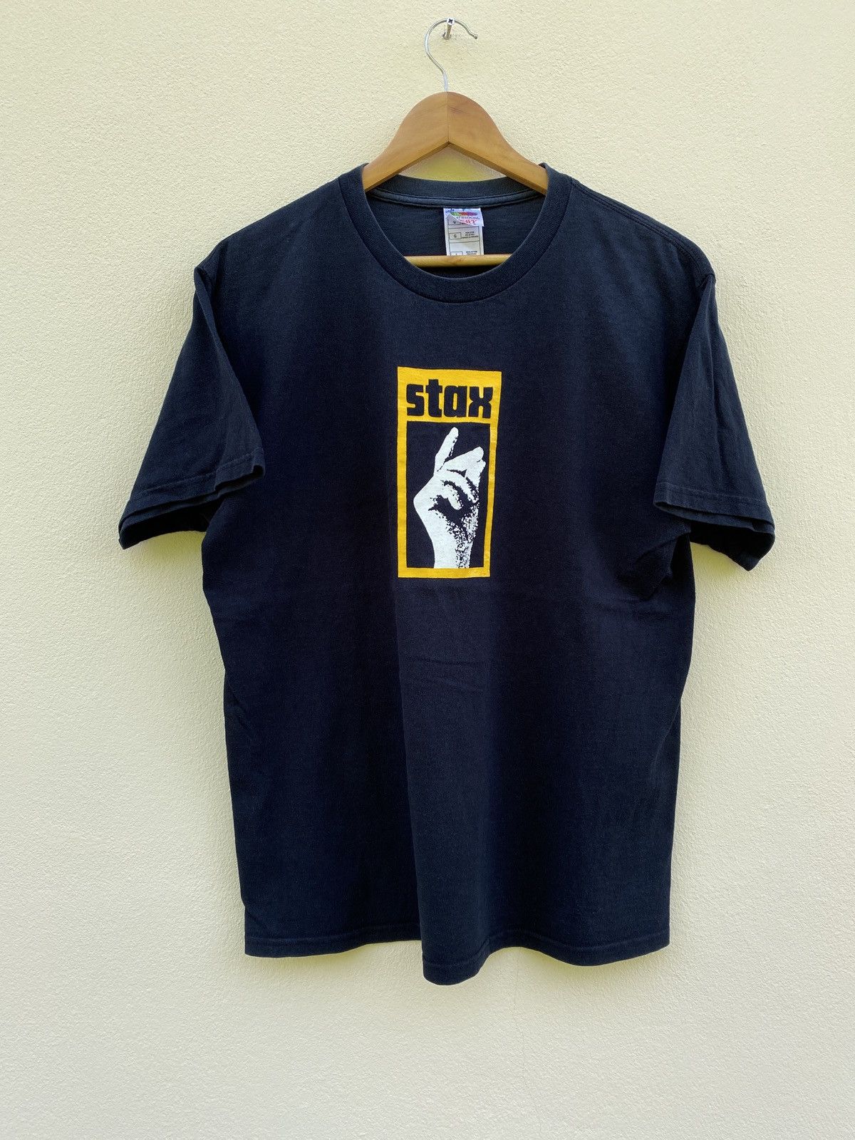 Band Tees Vintage 90s Stax Records Soul Blues Funk American Labels Size US L / EU 52-54 / 3 - 1 Thumbnail