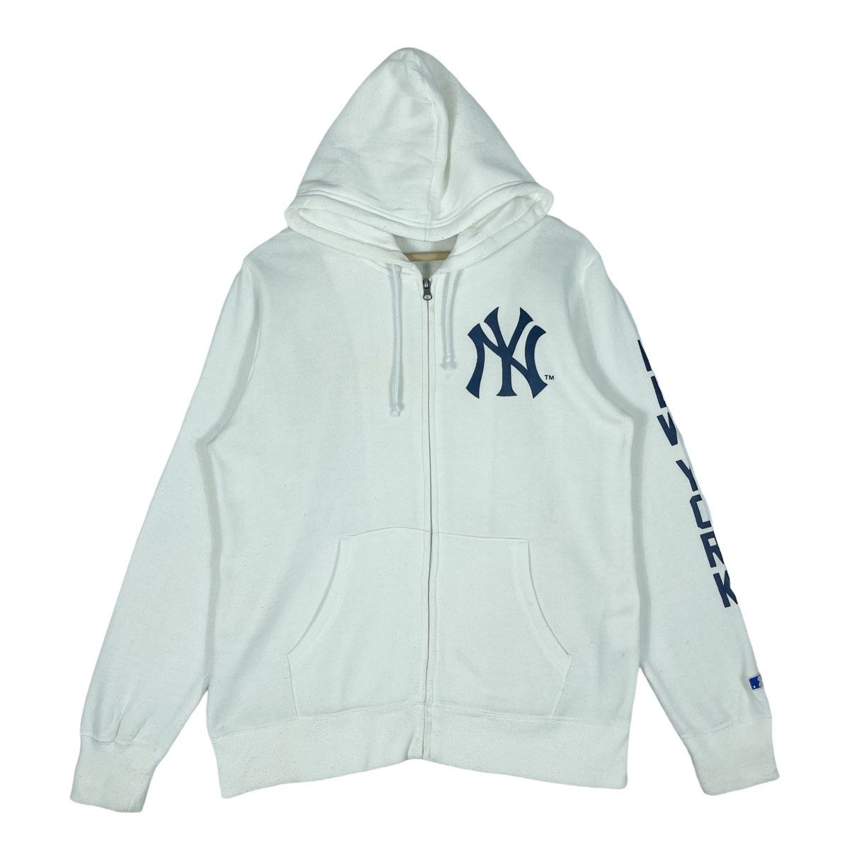 Kith × MLB Kith x New York Yankees Pinstripe Striped Hoodie