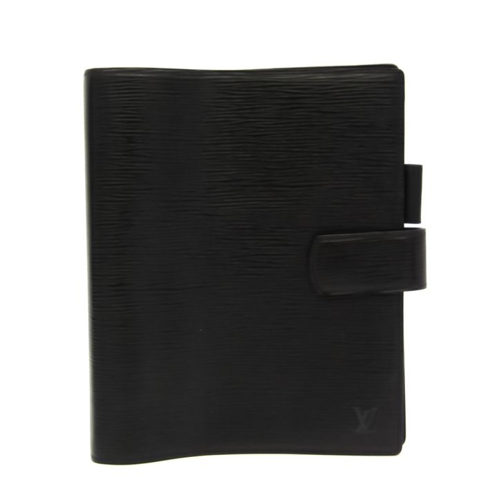 Louis Vuitton Louis Vuitton Epi A5 Planner Cover Noir Agenda