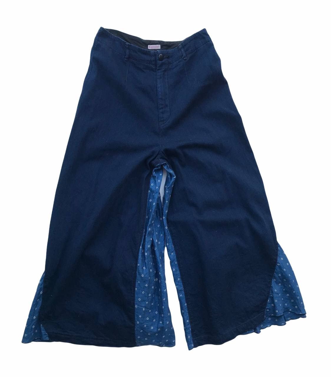 Kapital Kapital Japan 3/4 Palazzo Pants Size US 27 - 1 Thumbnail