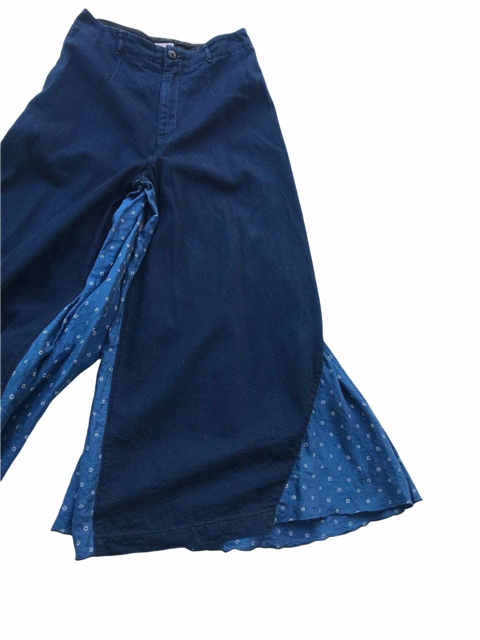 Kapital Kapital Japan 3/4 Palazzo Pants Size US 27 - 5 Thumbnail