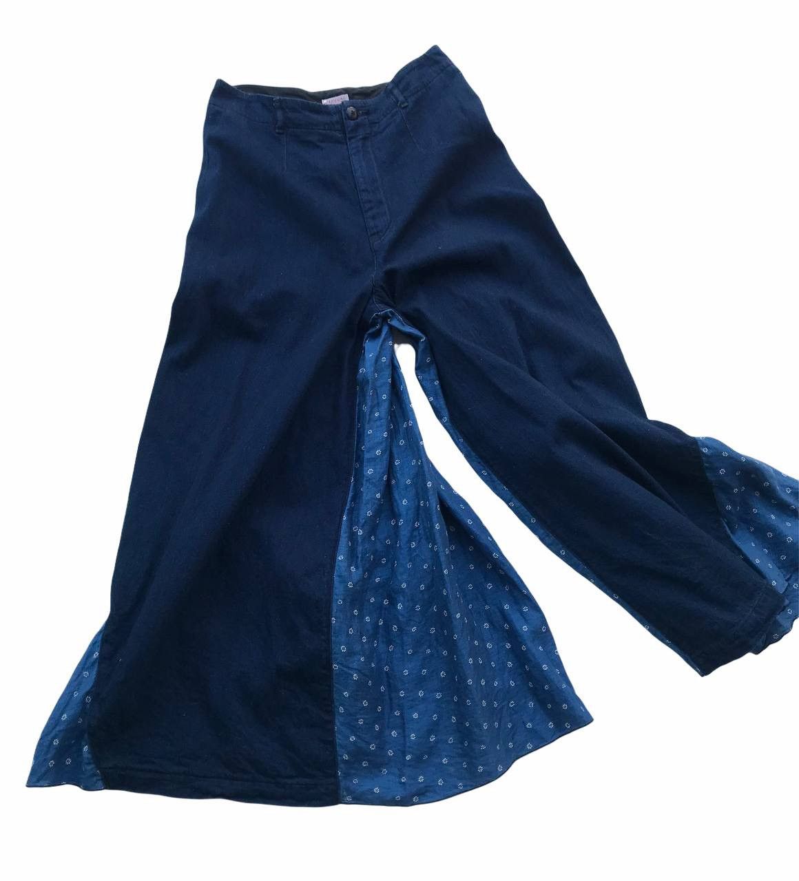 Kapital Kapital Japan 3/4 Palazzo Pants Size US 27 - 4 Thumbnail