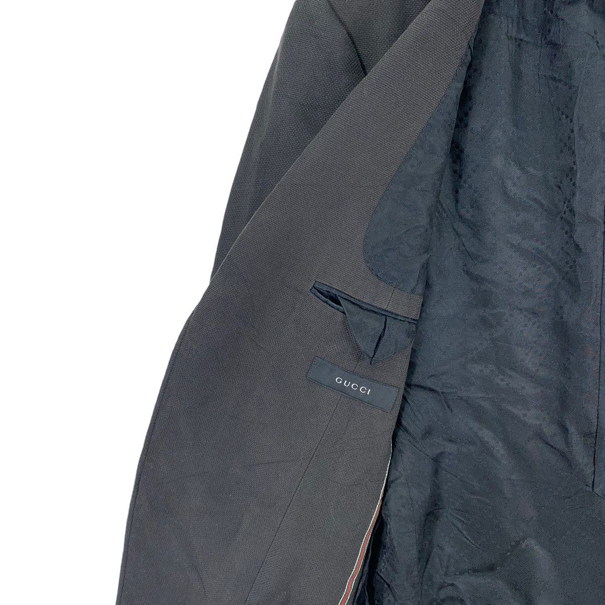 Gucci Vintage Gucci Luxury Designer Coat Blazer Size 44R - 13 Thumbnail
