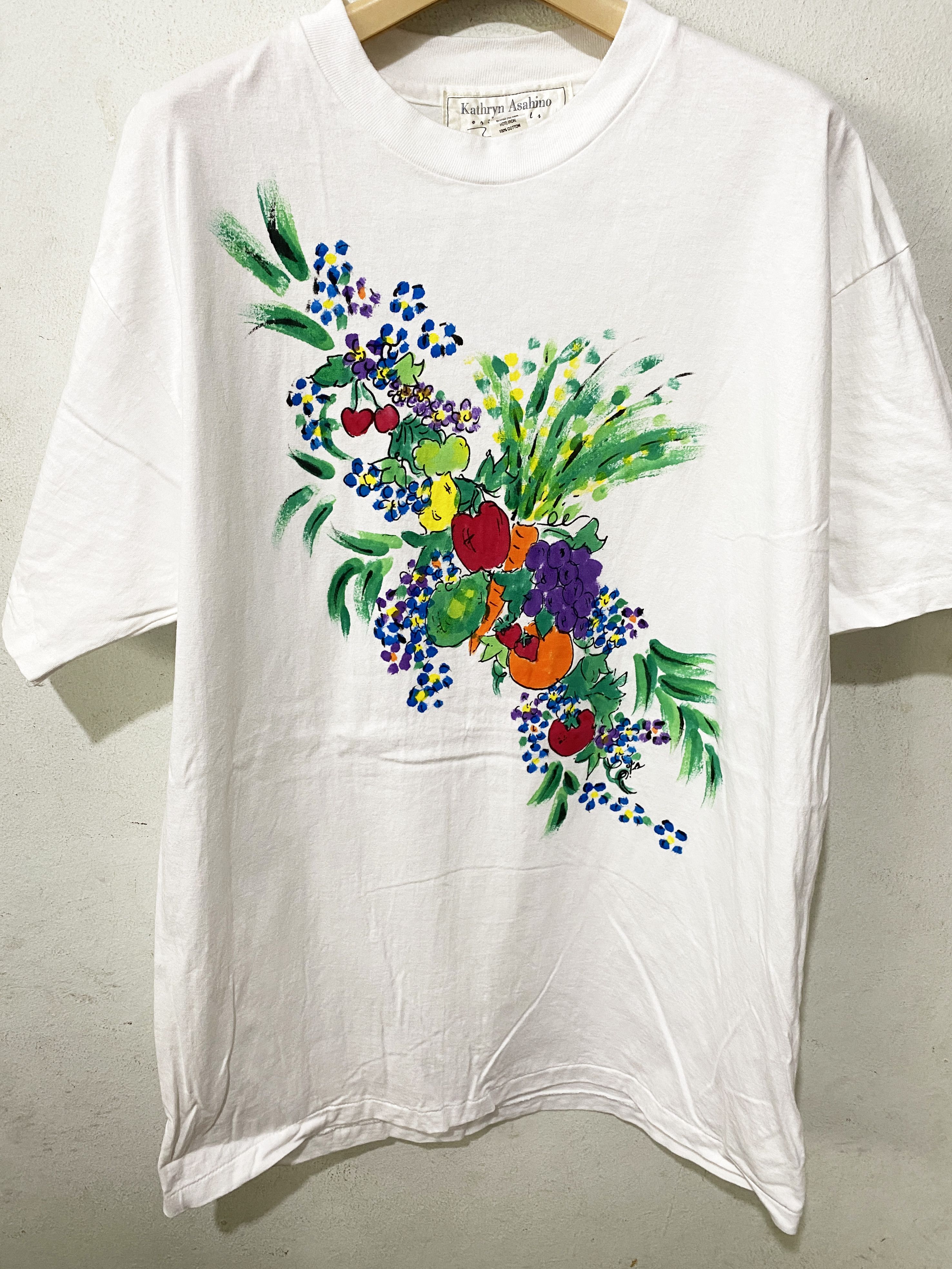 Vintage Vintage 90s Kathryn Asahino / Botanica Shirt Size US XL / EU 56 / 4 - 4 Thumbnail