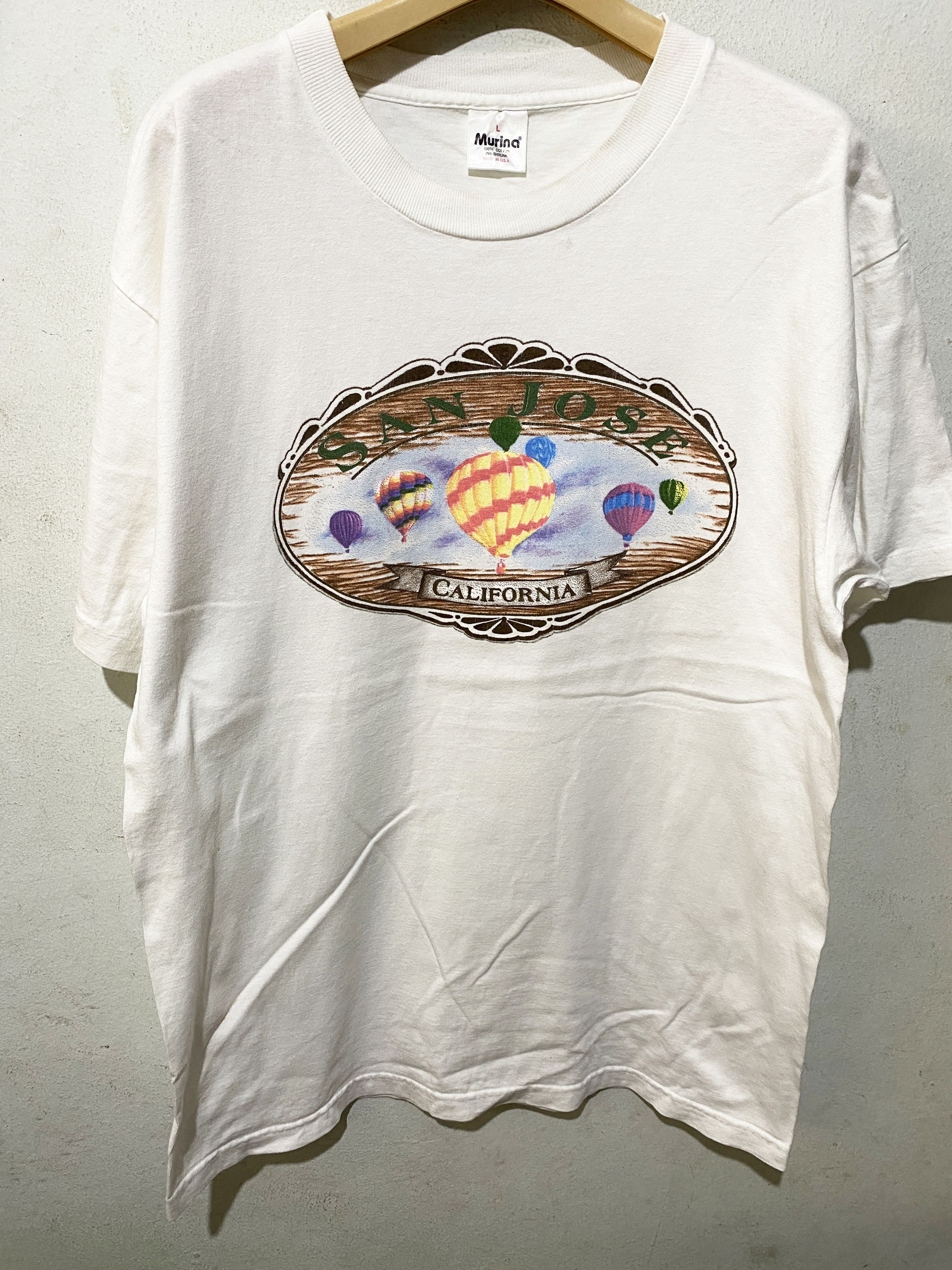 Vintage 90s San Jose / Hot air balloon Shirt