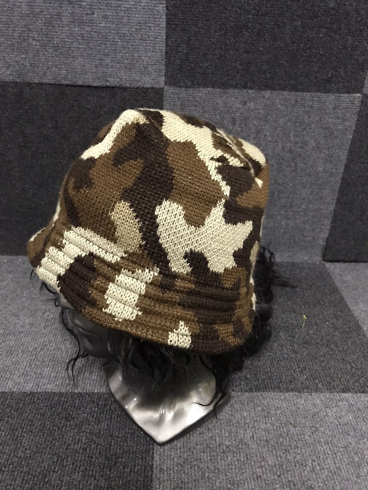 Japanese Brand SD Japan Camo Bucket Hat Size ONE SIZE - 2 Thumbnail