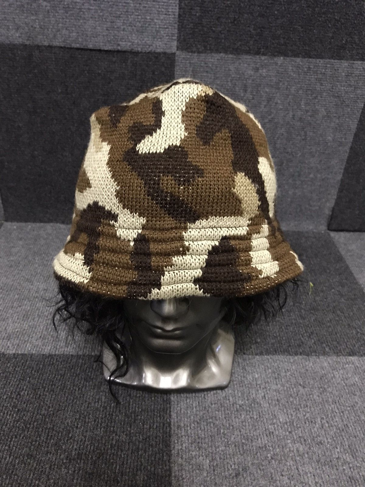 Japanese Brand SD Japan Camo Bucket Hat Size ONE SIZE - 1 Thumbnail