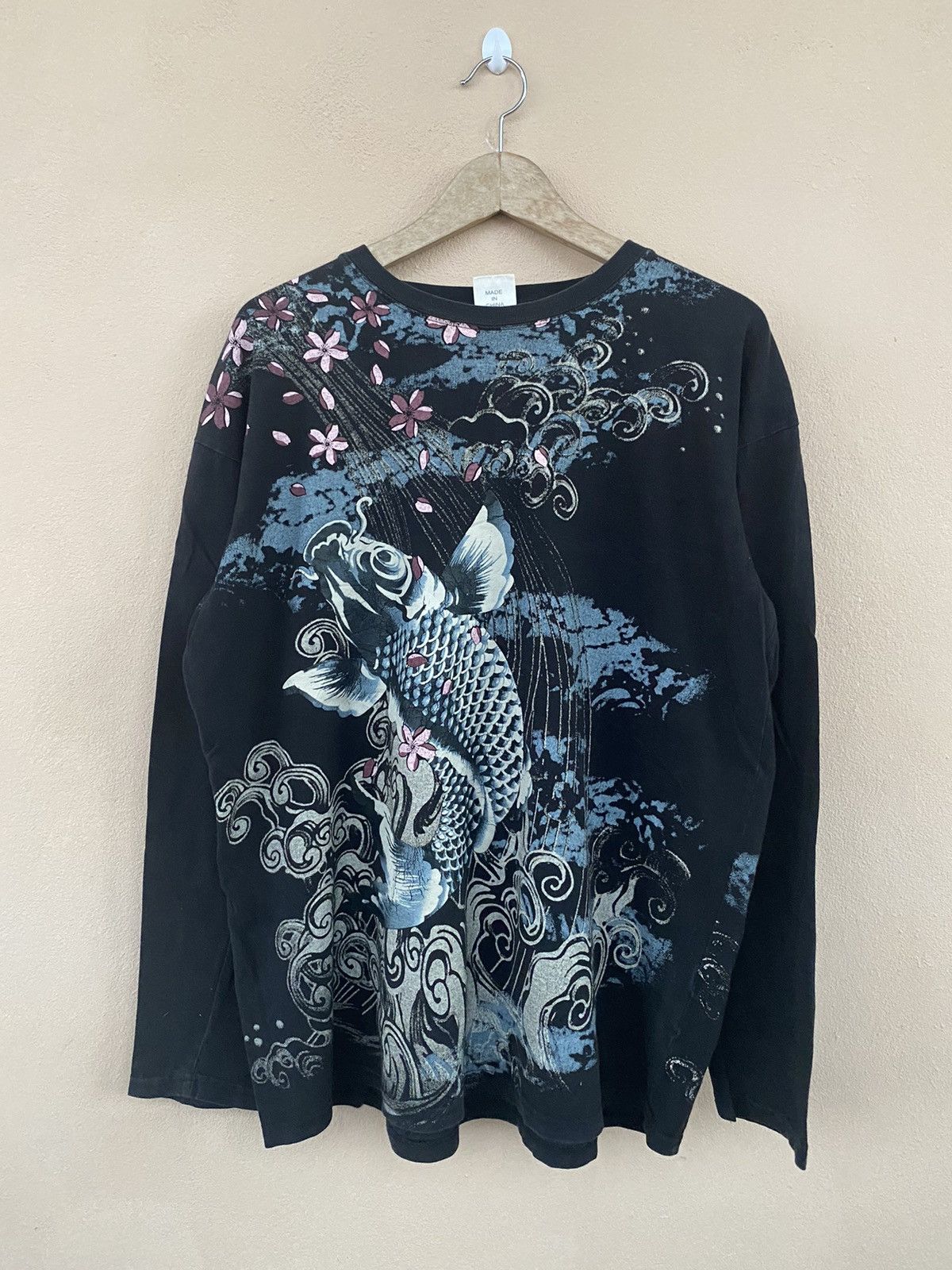 Designer × Japanese Brand Steals🔥 Karakuri Tamashi Fish Koi Tee Size US XXL / EU 58 / 5 - 1 Thumbnail