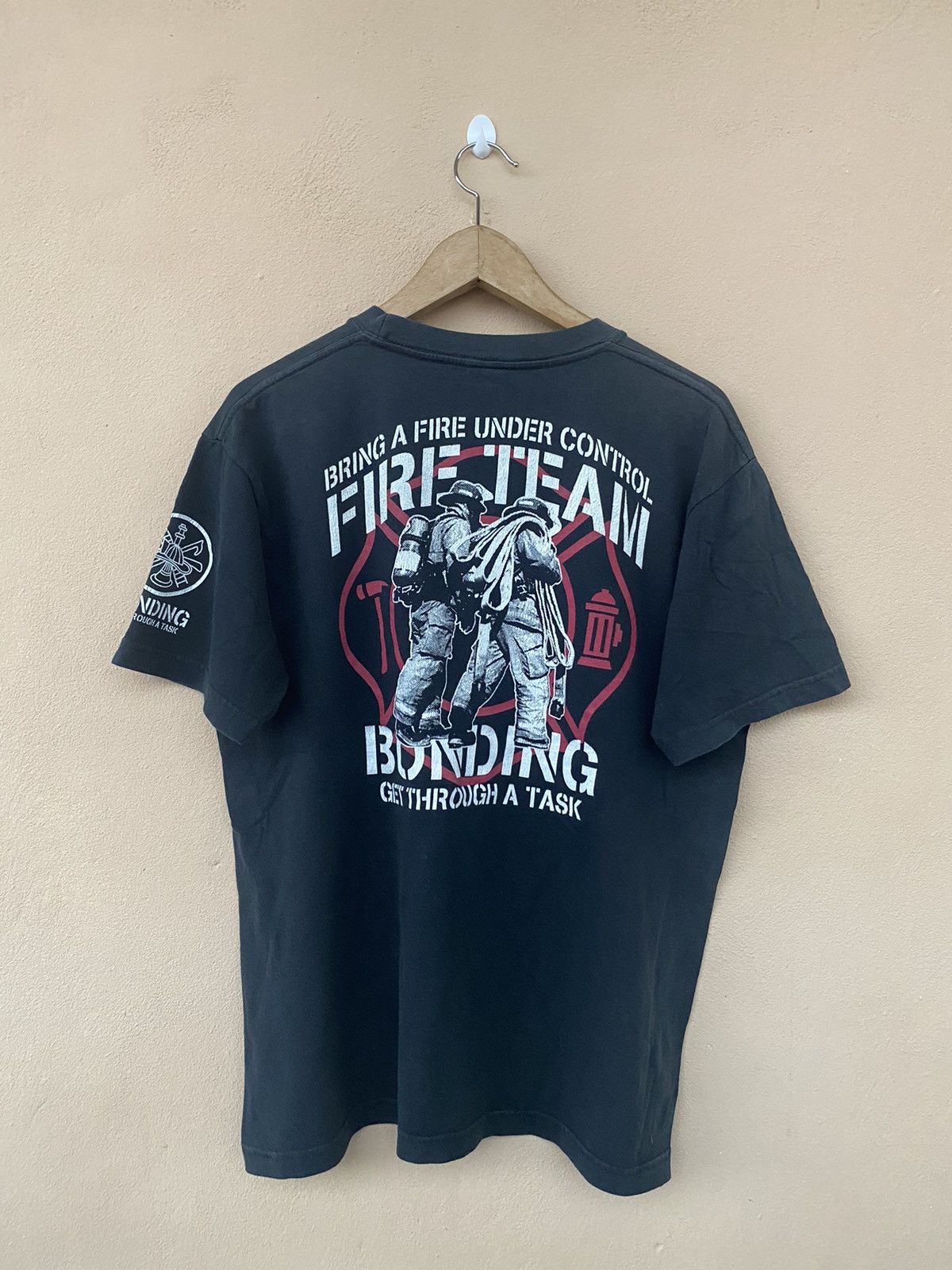 Ring Of Fire Steals🔥 Fire Fighter Tee Size US L / EU 52-54 / 3 - 1 Thumbnail