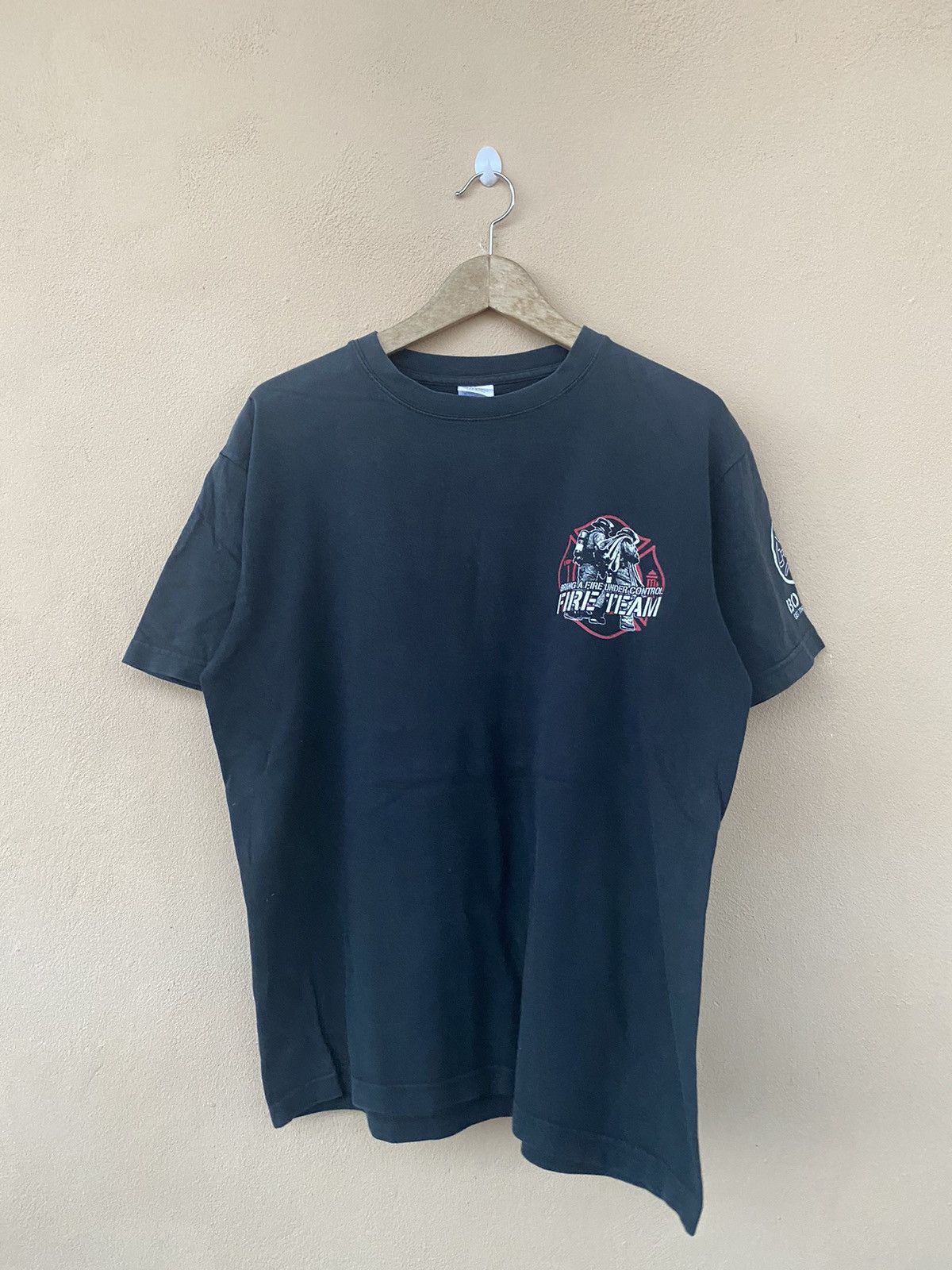 Ring Of Fire Steals🔥 Fire Fighter Tee Size US L / EU 52-54 / 3 - 2 Thumbnail