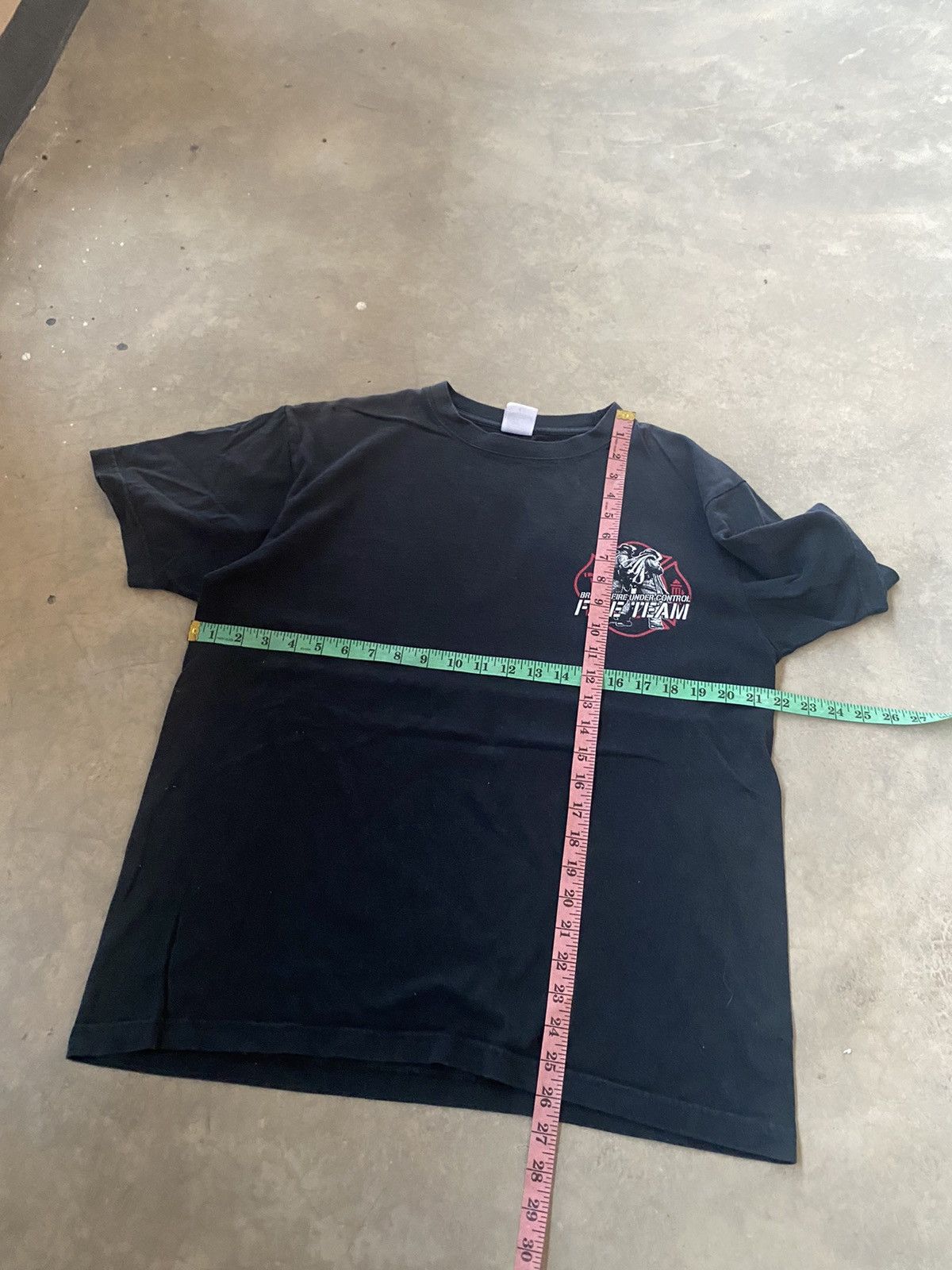 Ring Of Fire Steals🔥 Fire Fighter Tee Size US L / EU 52-54 / 3 - 10 Thumbnail