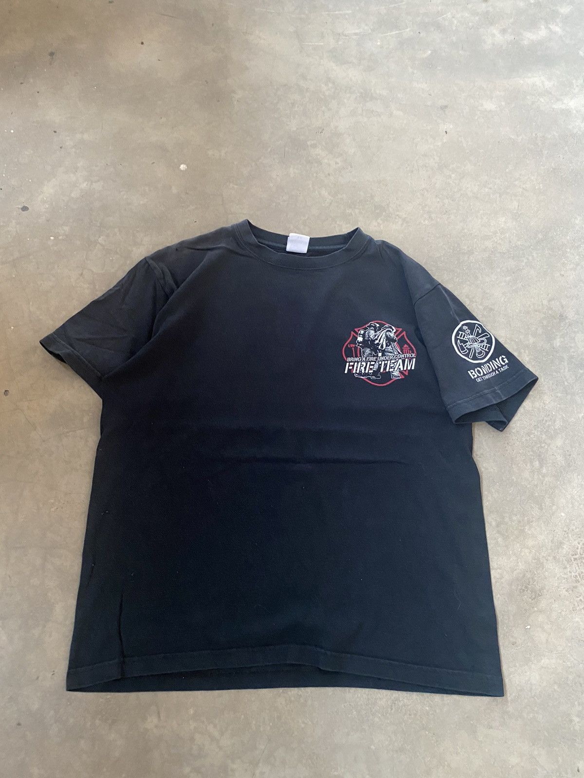 Ring Of Fire Steals🔥 Fire Fighter Tee Size US L / EU 52-54 / 3 - 9 Thumbnail