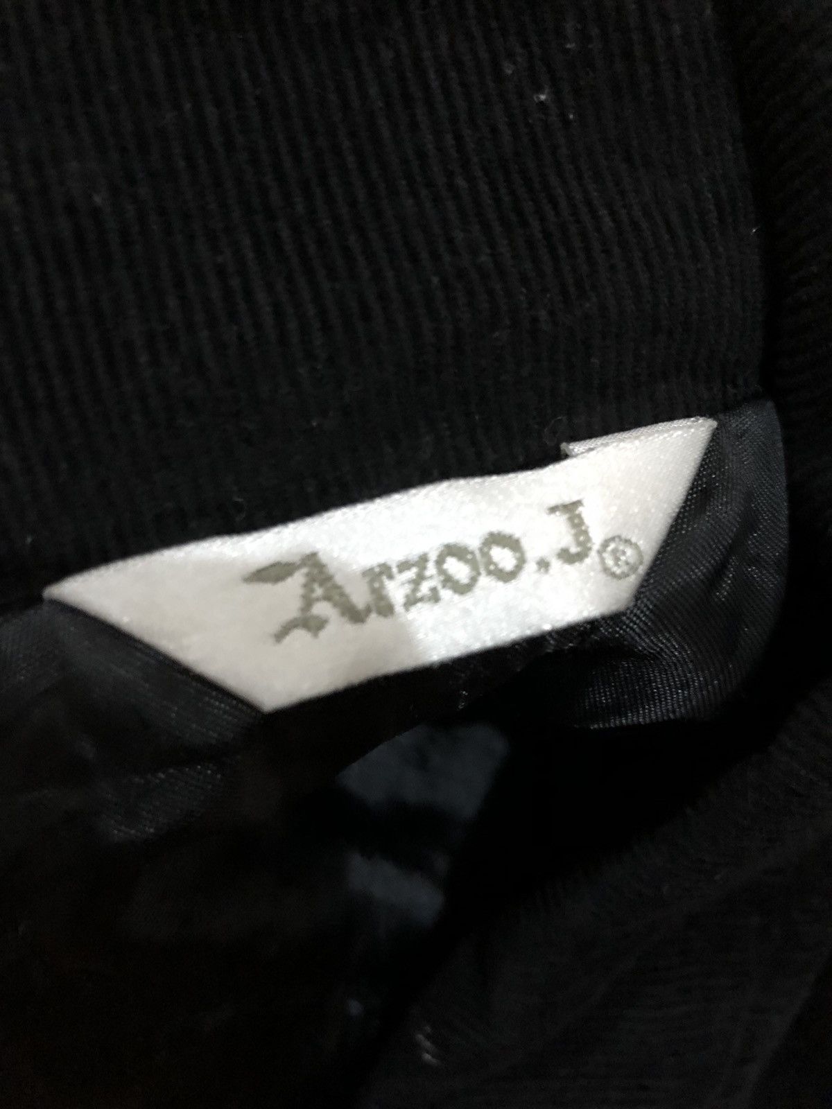 Designer × Japanese Brand Japanese Brand Arzoo.J Black Corduroy Button Bleach Jacket Size US S / EU 44-46 / 1 - 3 Thumbnail