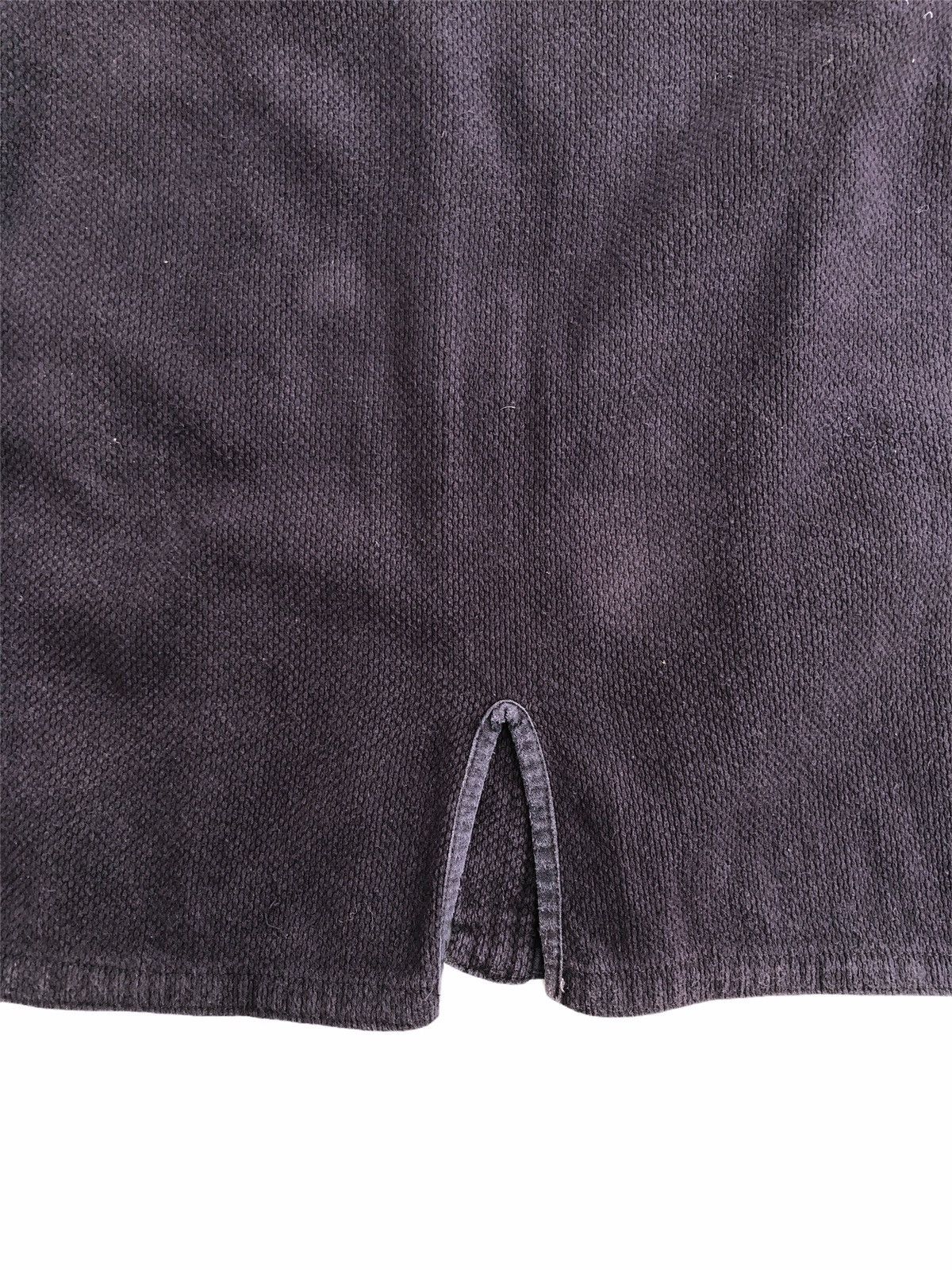 Indigo × Kiriko Made Vintage Indigo Hanten Kendo Cotton Waffle Weave Jacket Size US M / EU 48-50 / 2 - 7 Thumbnail