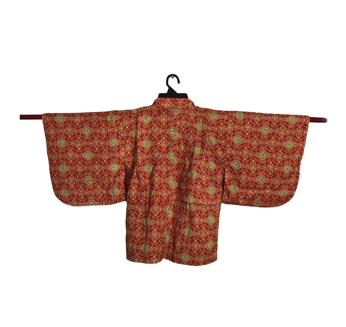 Japanese Brand Kimono Traditional Noragi Haori Hanten Jinbei Komon Size US S / EU 44-46 / 1 - 2 Thumbnail