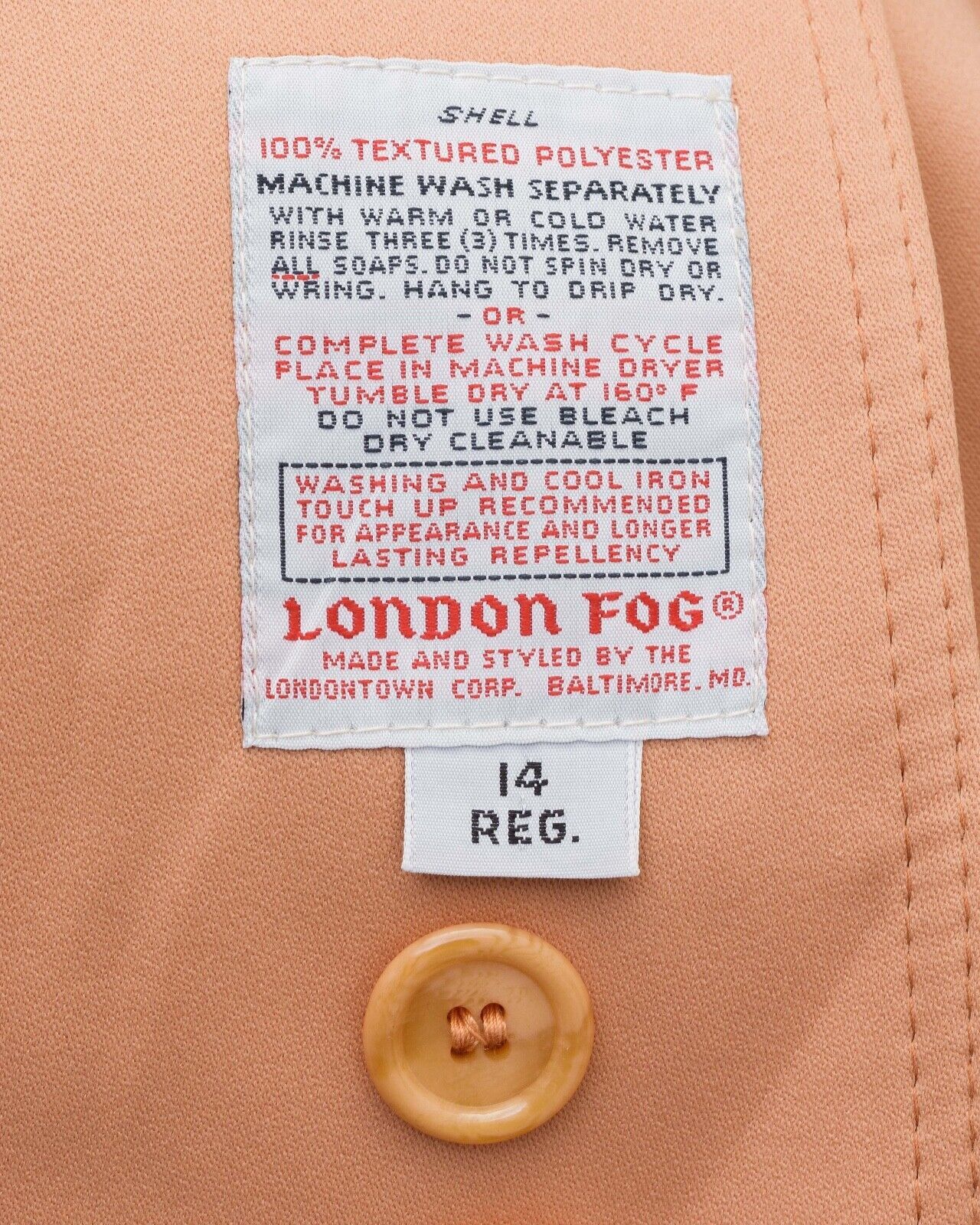 London Fog × Vintage Women's Raincoat Trench Mac Coat Mod Classic Overcoat Top Size L / US 10 / IT 46 - 8 Thumbnail