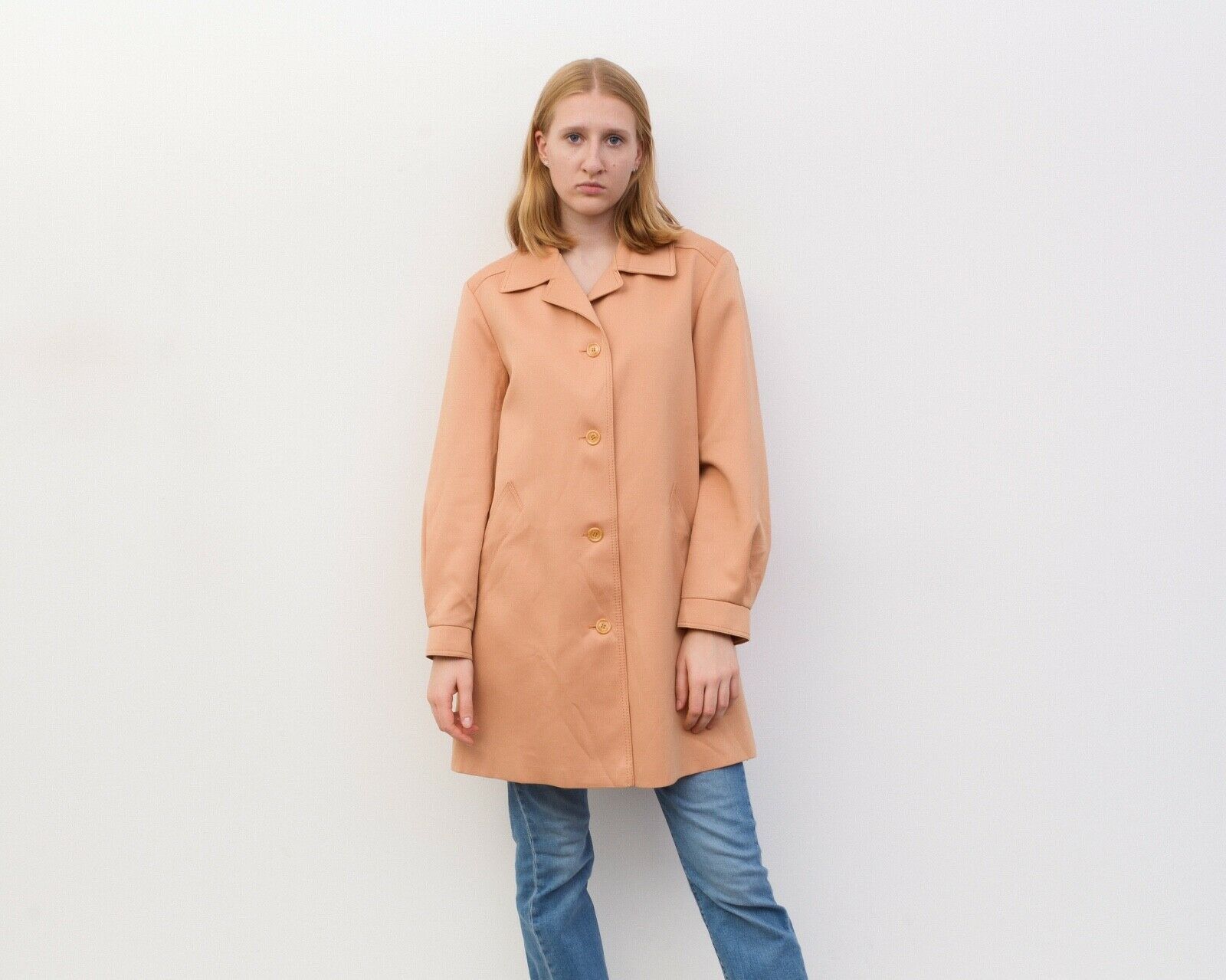 London Fog × Vintage Women's Raincoat Trench Mac Coat Mod Classic Overcoat Top Size L / US 10 / IT 46 - 2 Thumbnail