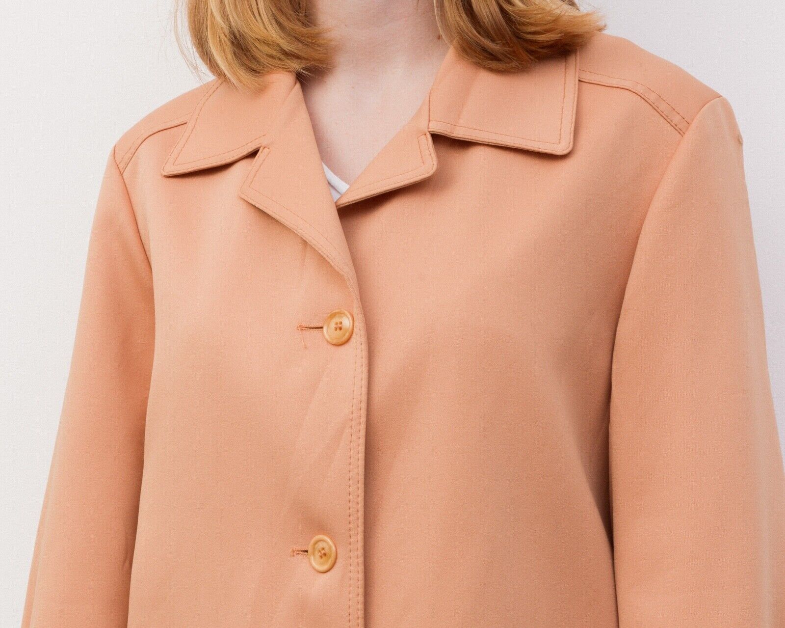London Fog × Vintage Women's Raincoat Trench Mac Coat Mod Classic Overcoat Top Size L / US 10 / IT 46 - 6 Thumbnail