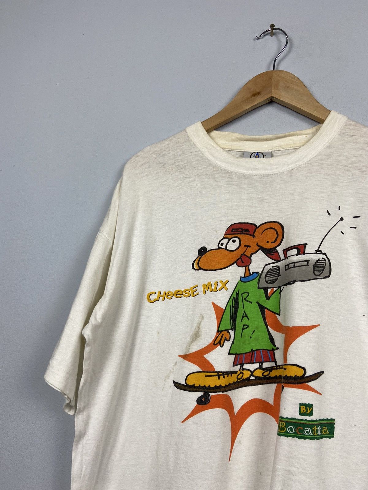 Vintage Vintage Bacotta Rap Cheese Mix Graphic Tshirt Size US XXL / EU 58 / 5 - 3 Thumbnail