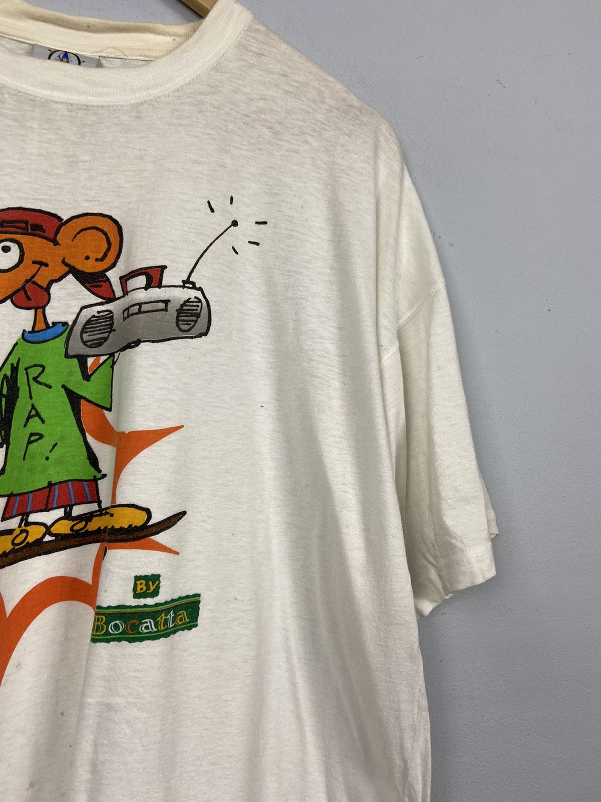 Vintage Vintage Bacotta Rap Cheese Mix Graphic Tshirt Size US XXL / EU 58 / 5 - 5 Thumbnail