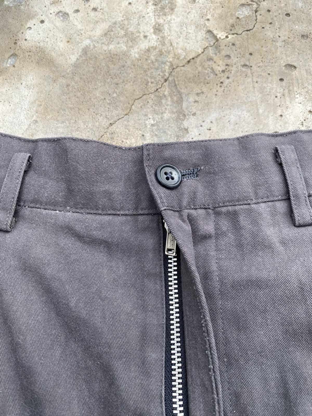 Vintage × Y's for Men × Yohji Yamamoto 🖤BLACKFRIDAY🖤Yohji Yamamoto/Ys For Men Pants Grey Size US 28 / EU 44 - 3 Thumbnail