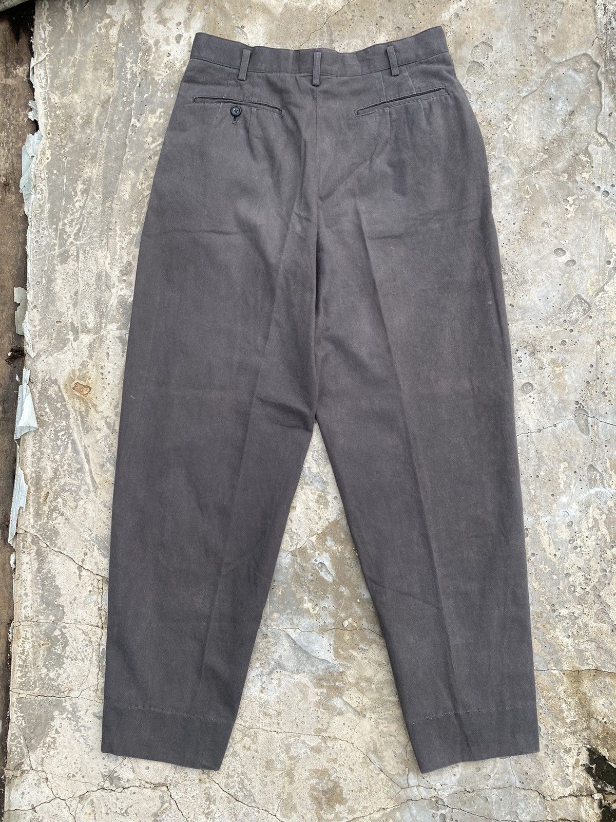 Vintage × Y's for Men × Yohji Yamamoto 🖤BLACKFRIDAY🖤Yohji Yamamoto/Ys For Men Pants Grey Size US 28 / EU 44 - 4 Thumbnail