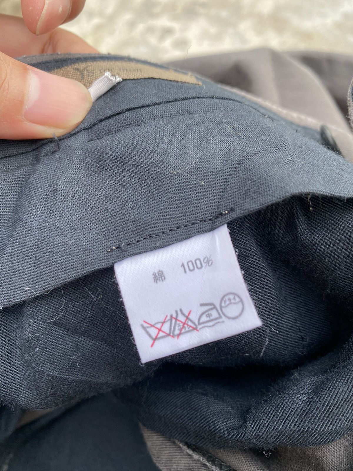 Vintage × Y's for Men × Yohji Yamamoto 🖤BLACKFRIDAY🖤Yohji Yamamoto/Ys For Men Pants Grey Size US 28 / EU 44 - 7 Thumbnail