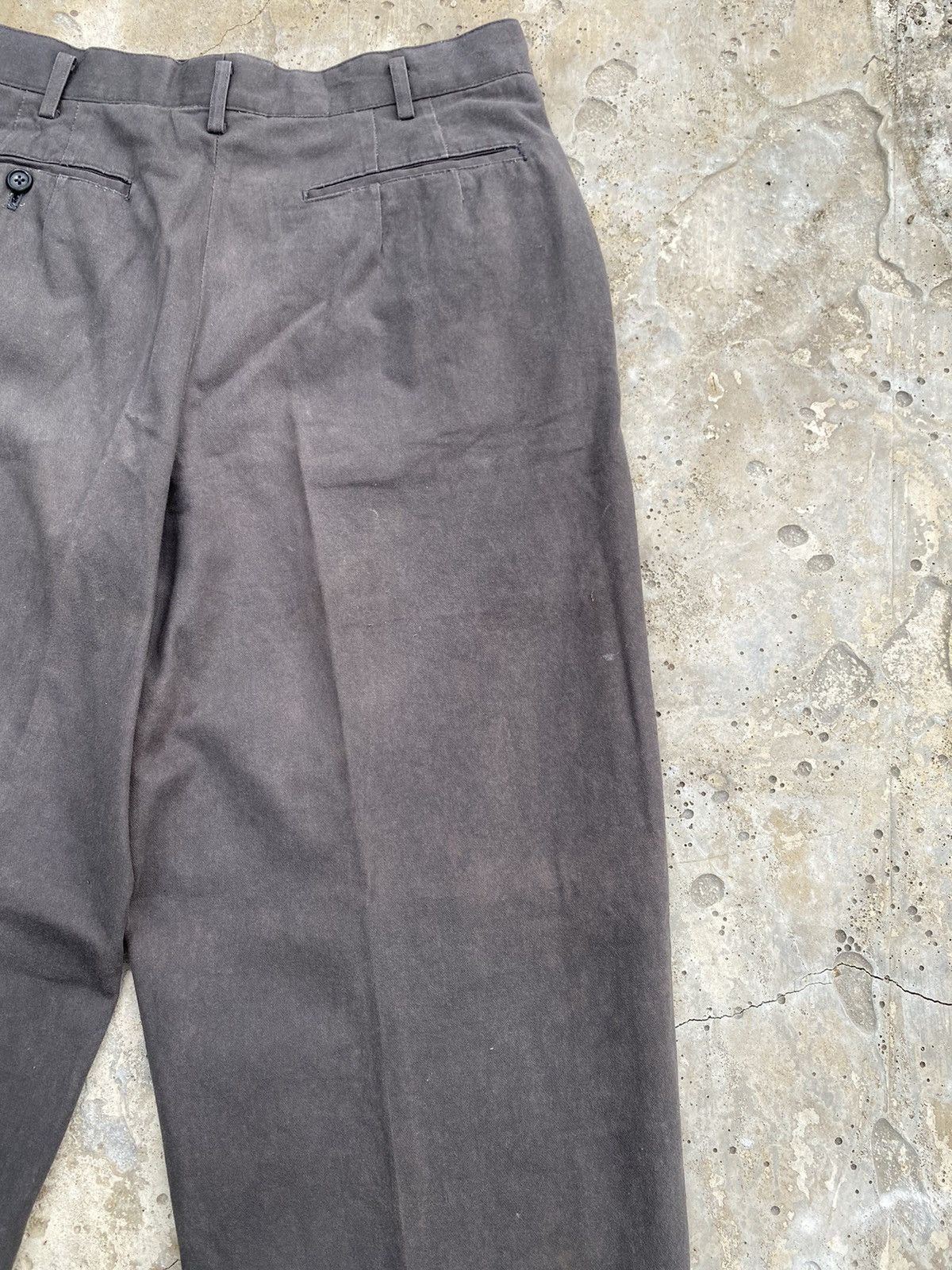 Vintage × Y's for Men × Yohji Yamamoto 🖤BLACKFRIDAY🖤Yohji Yamamoto/Ys For Men Pants Grey Size US 28 / EU 44 - 12 Thumbnail
