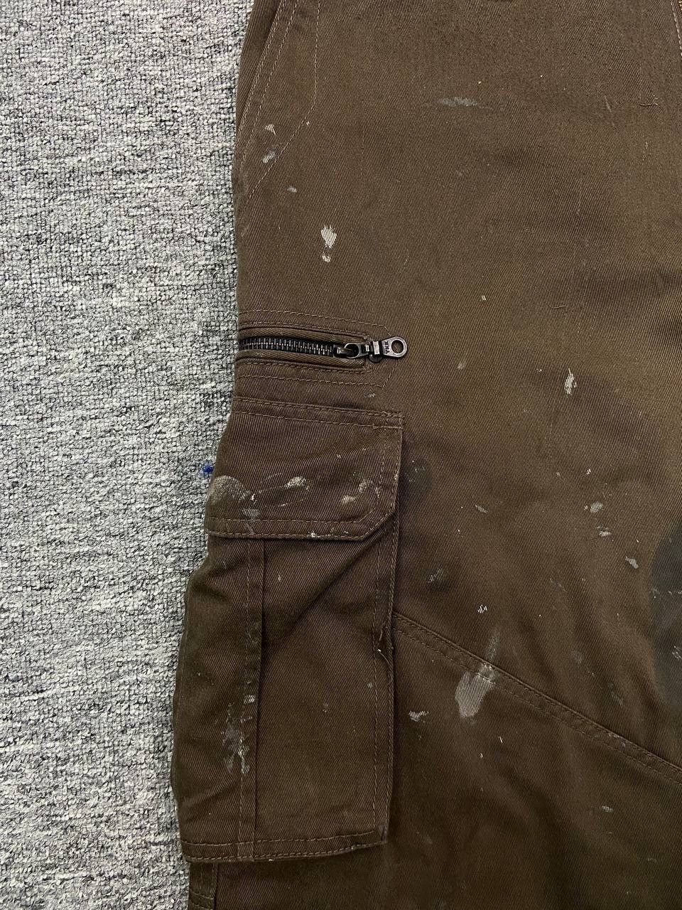 Dickies × Vintage Vintage Dickies Cargo Pants Brown Paint Splatter Size US 36 / EU 52 - 6 Thumbnail