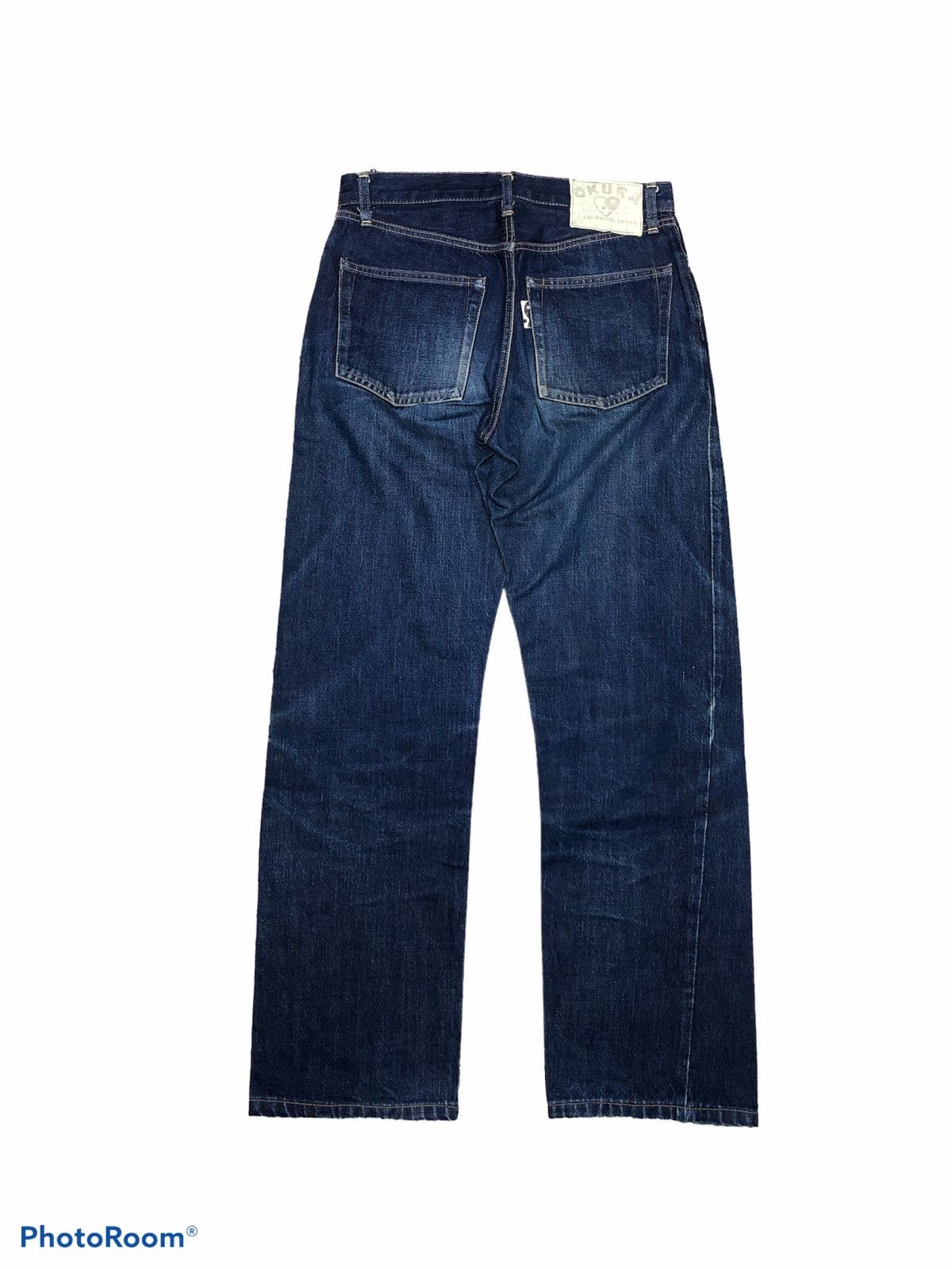 HOLLYWOOD RANCH MARKET × Japanese Brand SELVEDGE⚡️⚡️OKURA DENIM BY HR MARKET DENIM Size US 28 / EU 44 - 2 Thumbnail